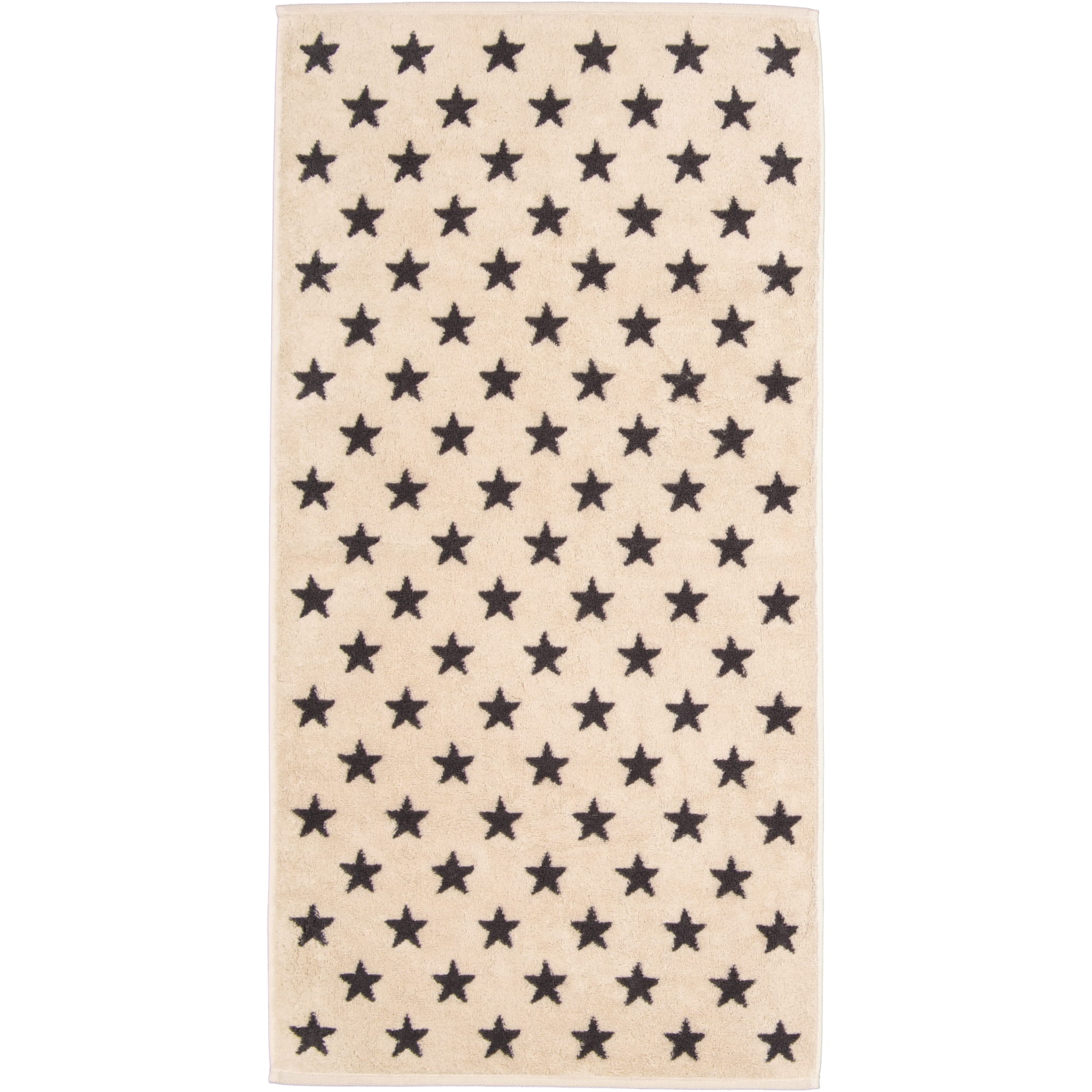 Cawö Handtücher NEW STARS Sterne klein 6261 beige/basalt - 37