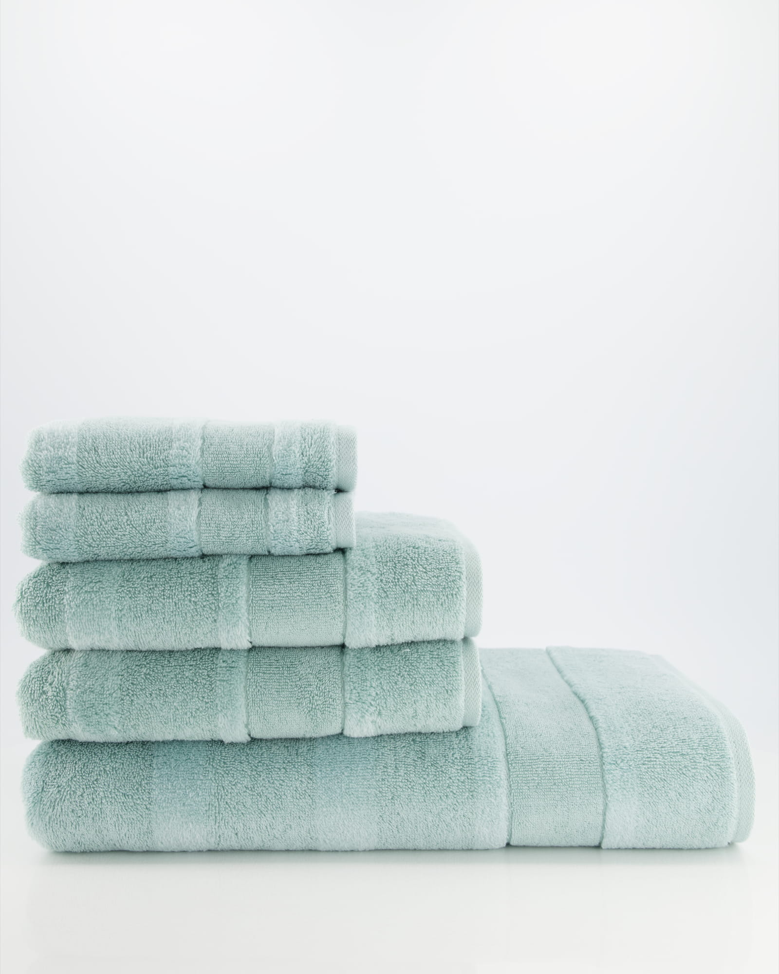 Cawö - Noblesse2 1002 - Farbe: seegrün - 455 - Seiflappen 30x30 cm
