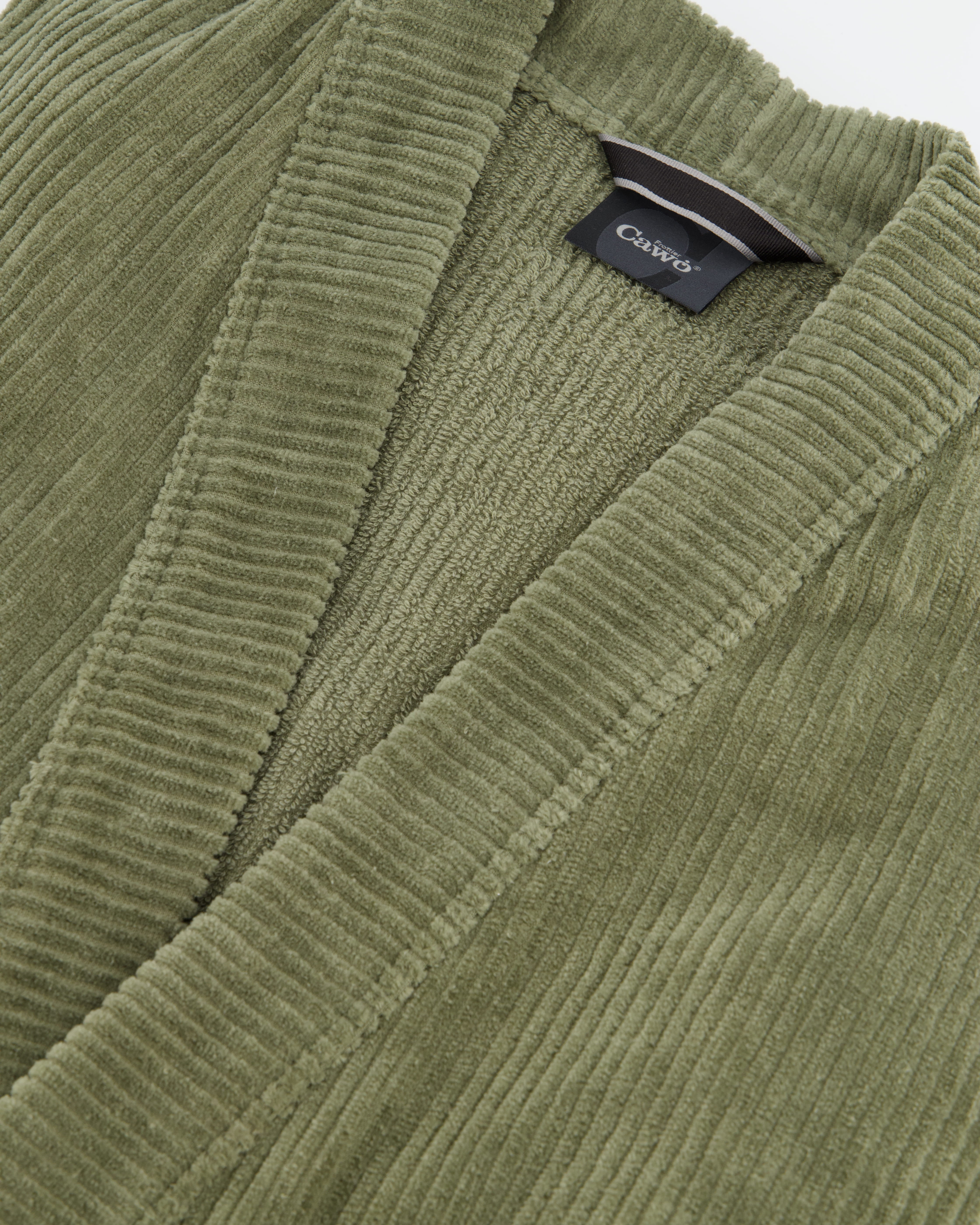 Cawö Bademäntel Herren Kimono Cord-Optik 6540 field - 453