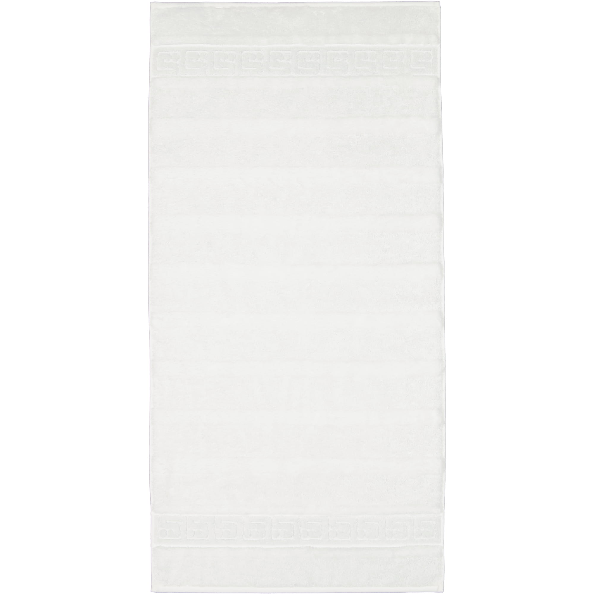 Cawö - Noblesse Uni 1001 - Farbe: 600 - weiß - Handtuch 50x100 cm