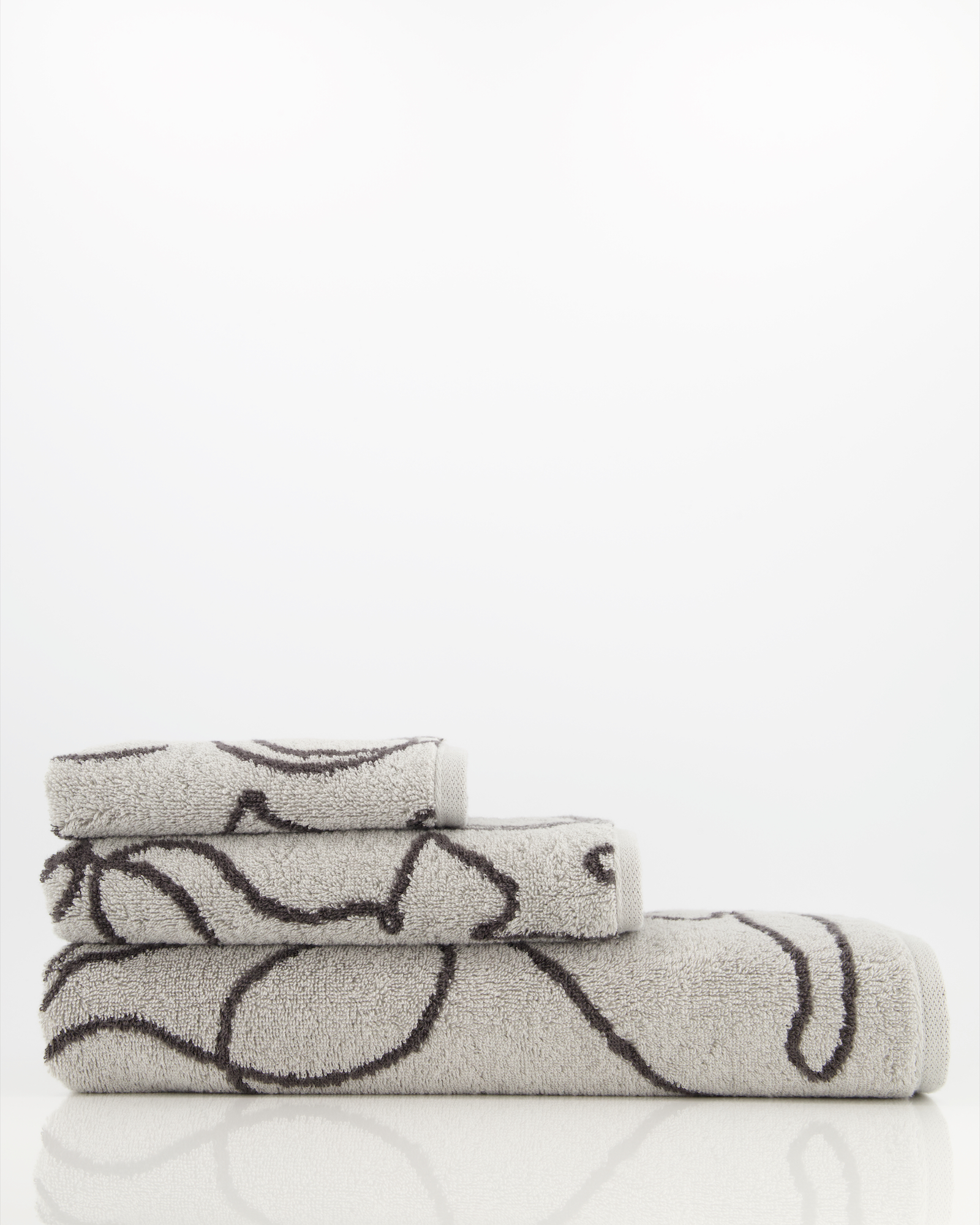 Cawö Handtücher CUTE CATS EDITION Cats 6264 platin/basalt - 70