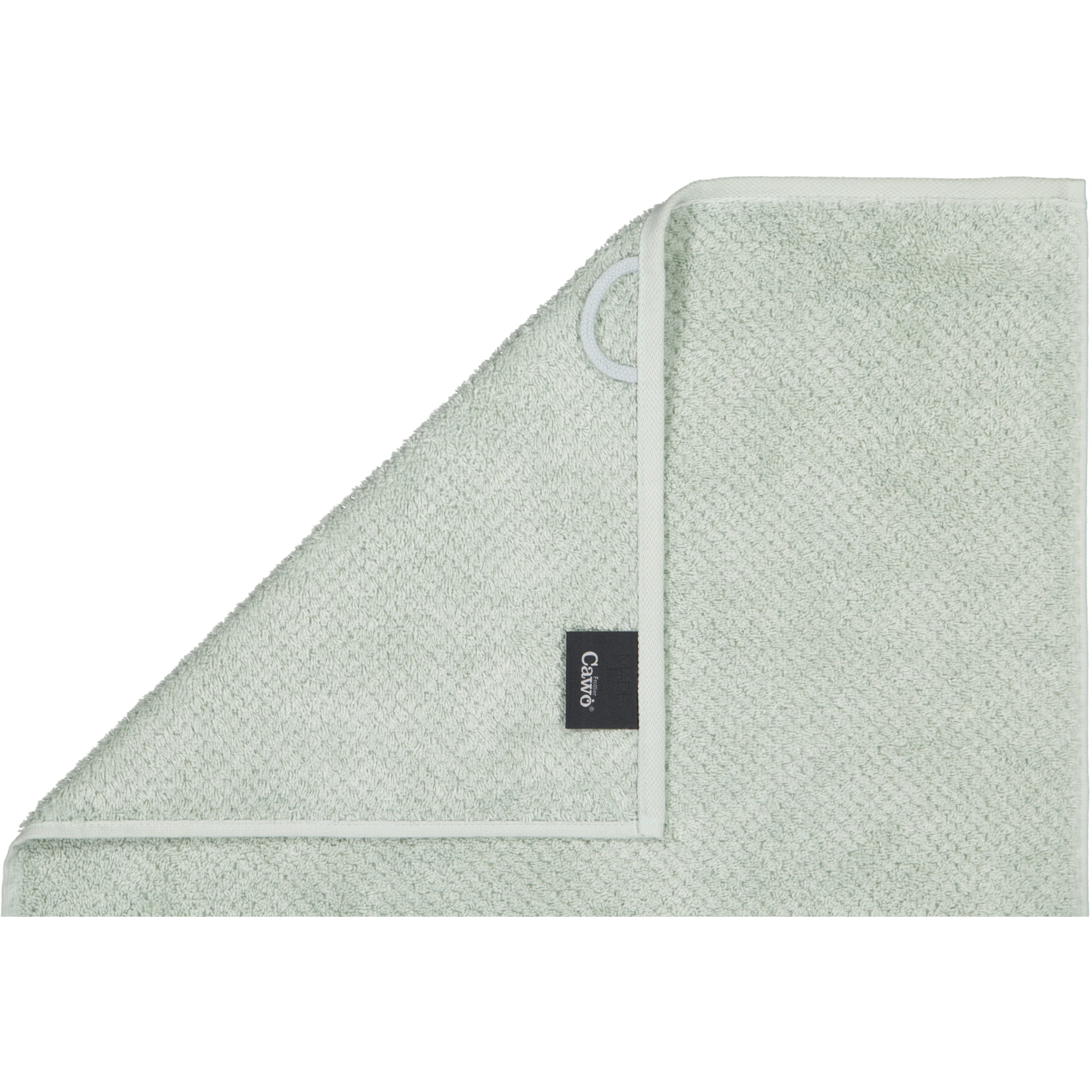Cawö Handtücher Pure 6500 - Farbe: eukalyptus - 450 - Duschtuch 80x150 cm