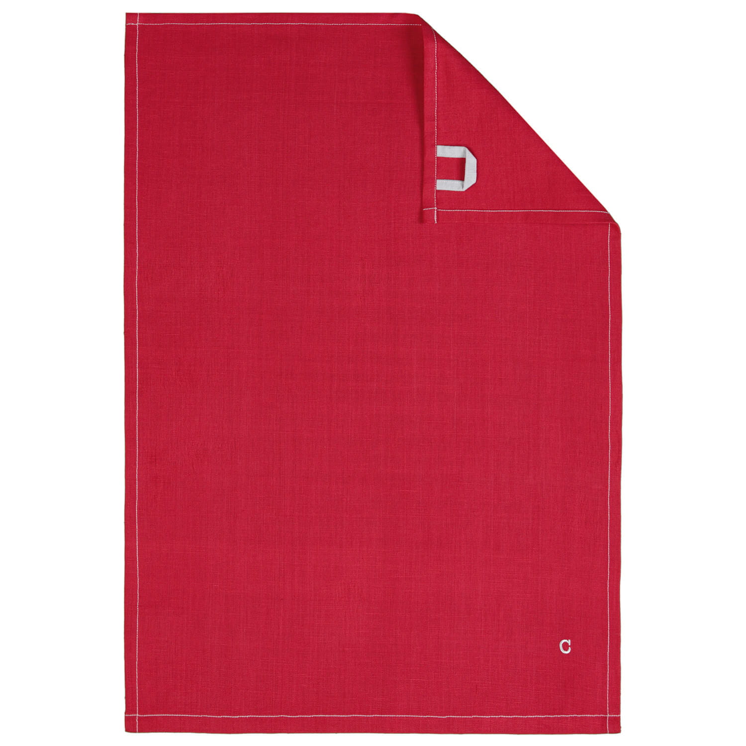 Cawö Home Solid 500 - Geschirrtuch 50x70 cm - Farbe: bordeaux - 280