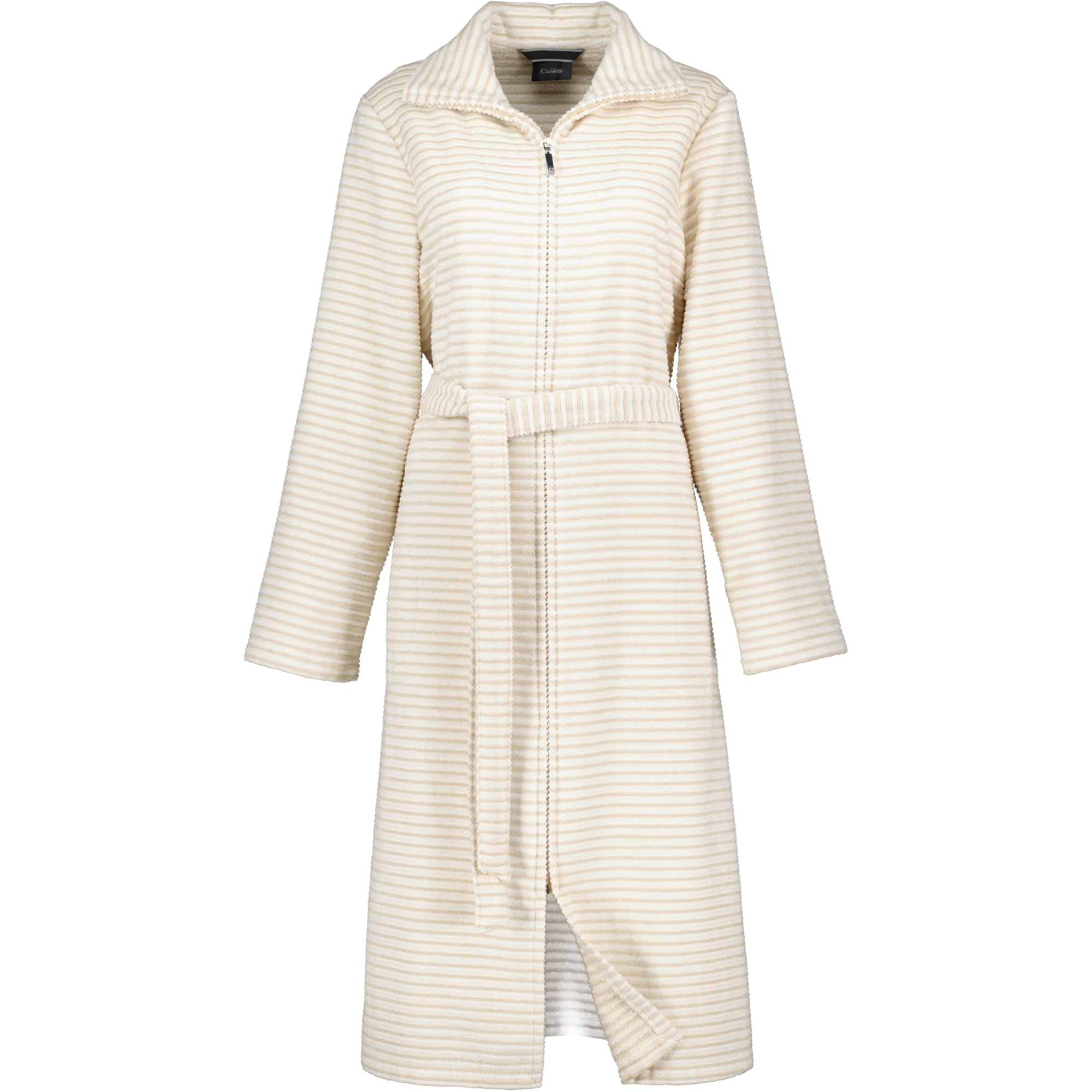 Cawö Bademäntel Damen Reißverschluss Zipper 5317 beige - 33
