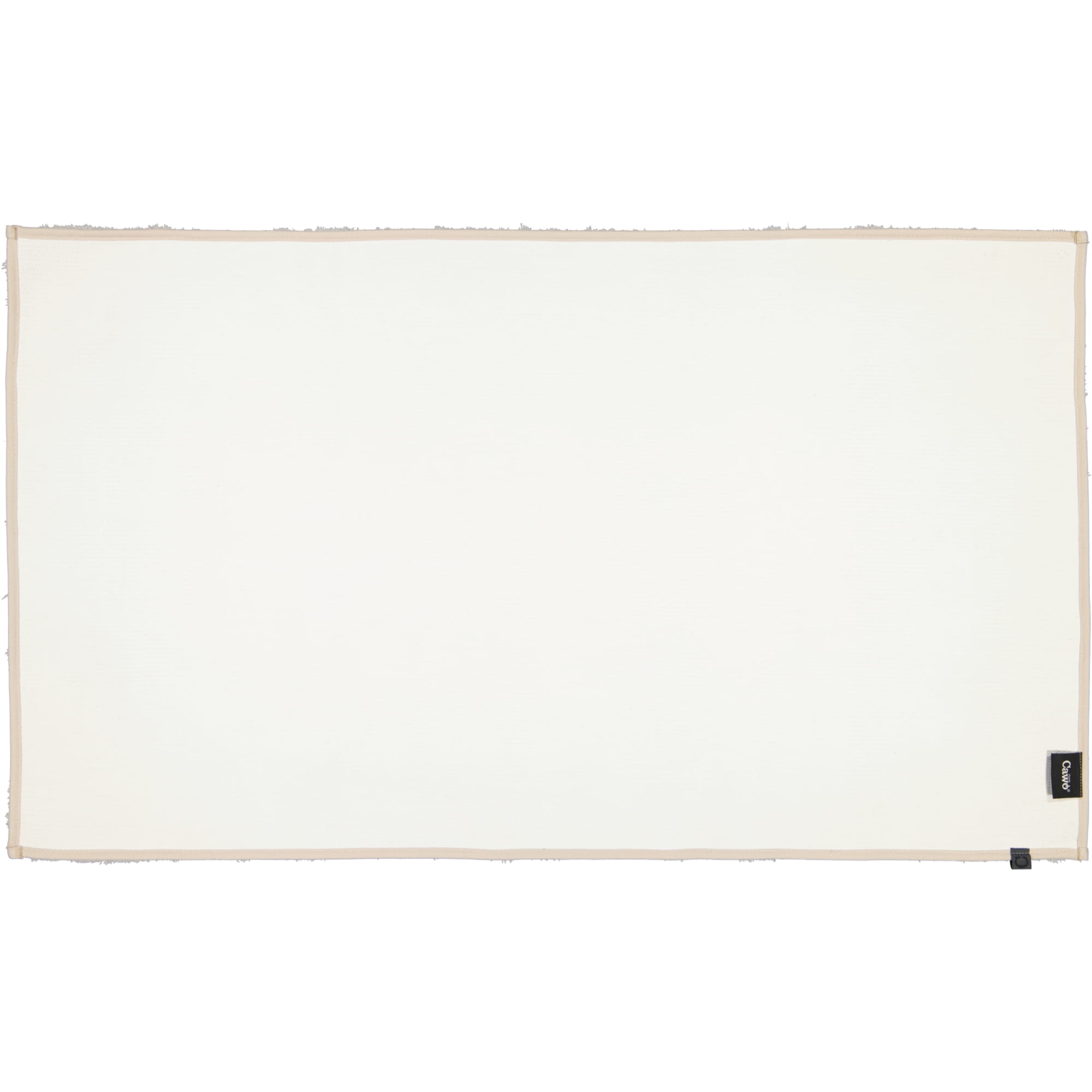 Cawö Home Badteppiche Solid 1009 natur - 356 - 70x120 cm
