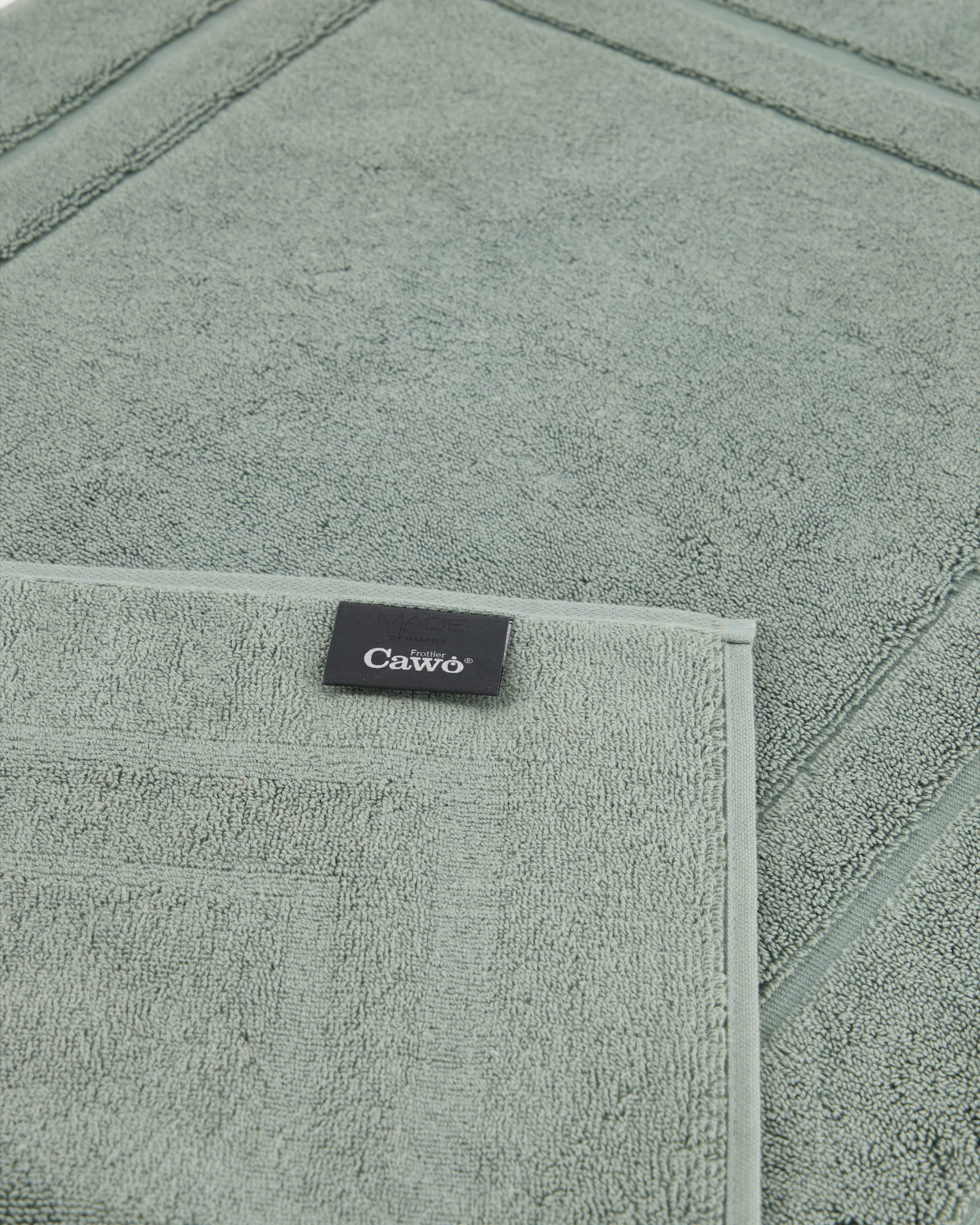 Cawö Badematten Classic 303 nordic green - 470 - 50x80 cm