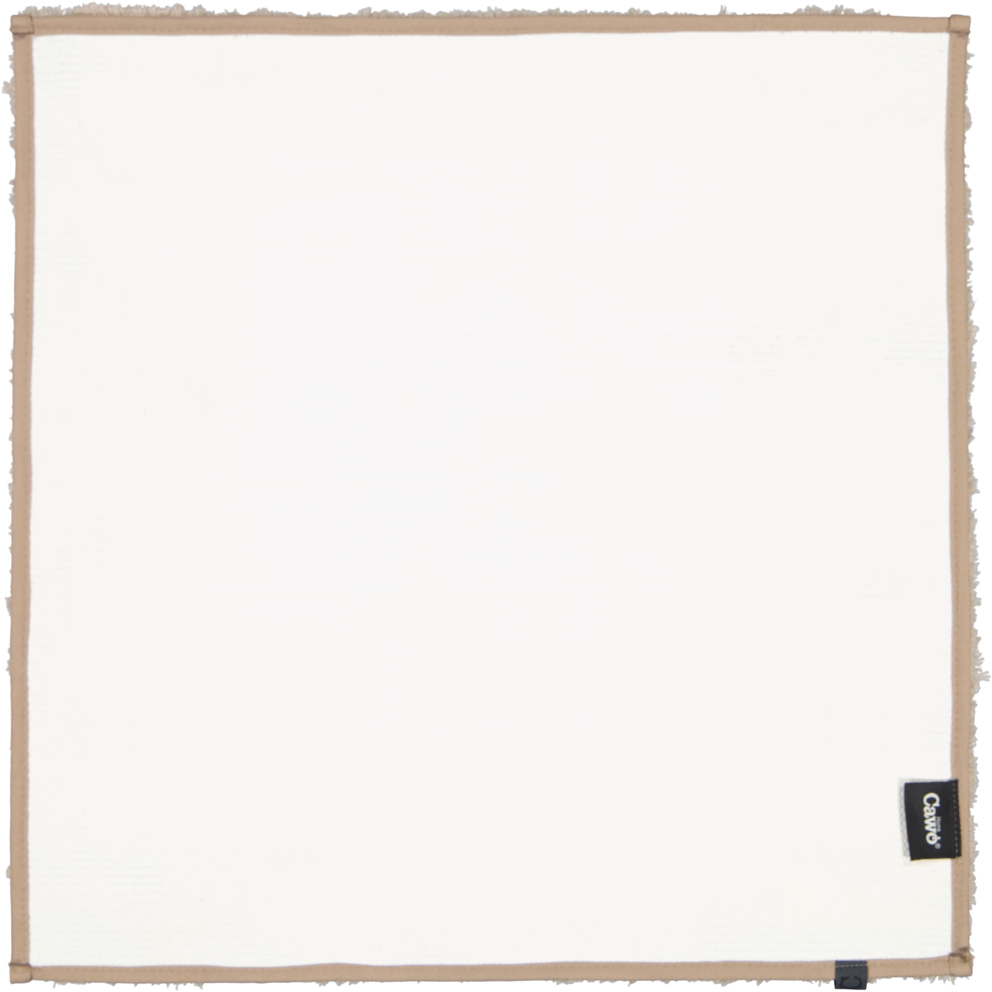 Cawö Home Badteppiche Solid 1009 cappuccino - 339 - 60x60 cm