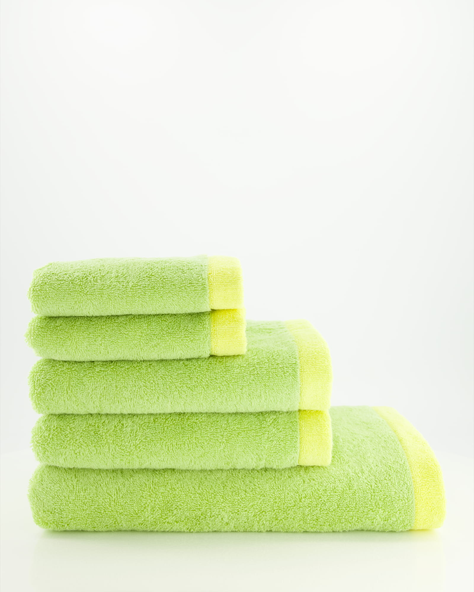 Cawö Handtücher Lifestyle Splash 7071 pistazie/lemon - 45