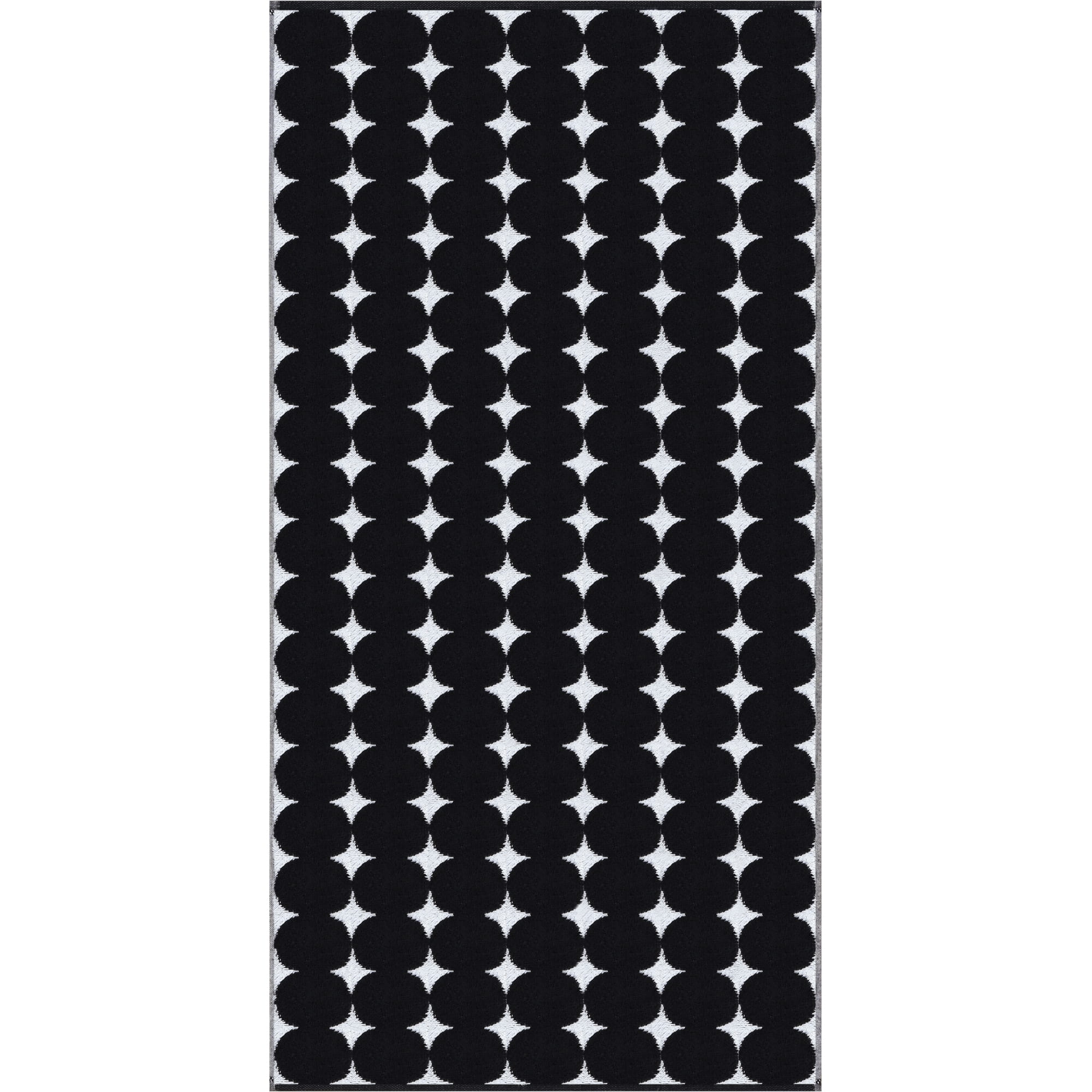 Cawö Handtücher Black&White Bubbles 6279 schwarz/weiß - 96