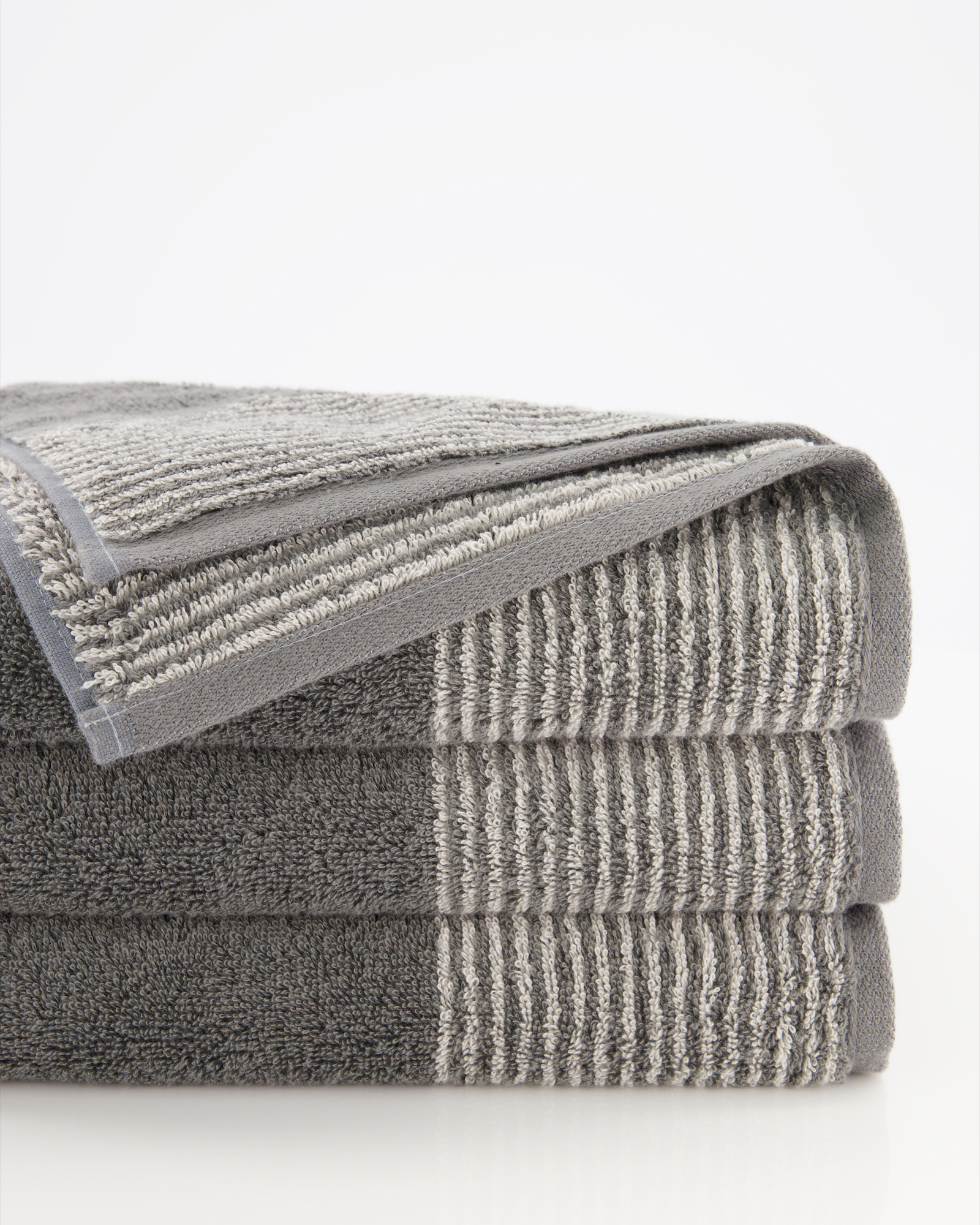 Cawö Handtücher Luxury Home Two-Tone 590 schiefer - 77