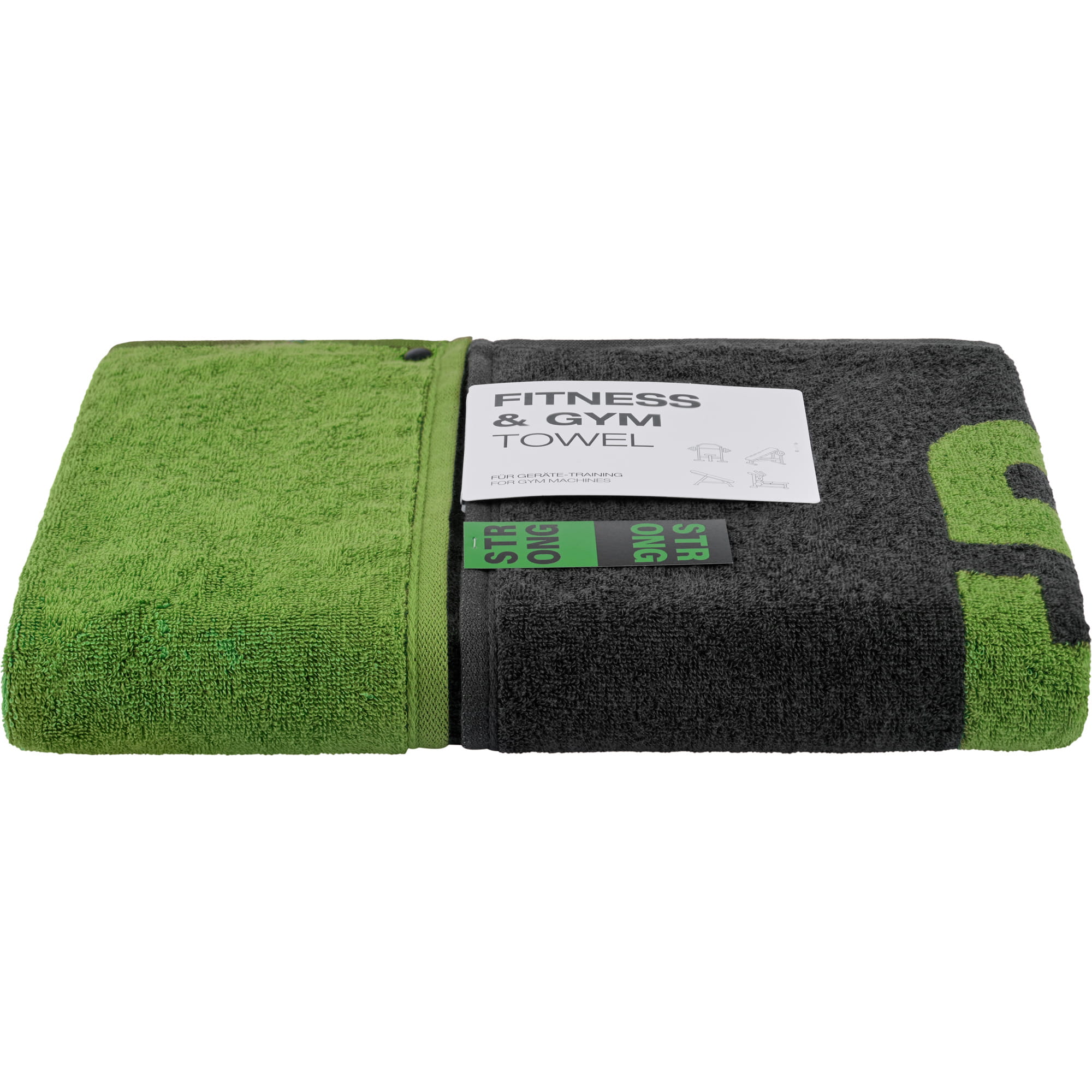Cawö Fitness-Handtücher STRONG 6295 lime - 47 - 50x130 cm