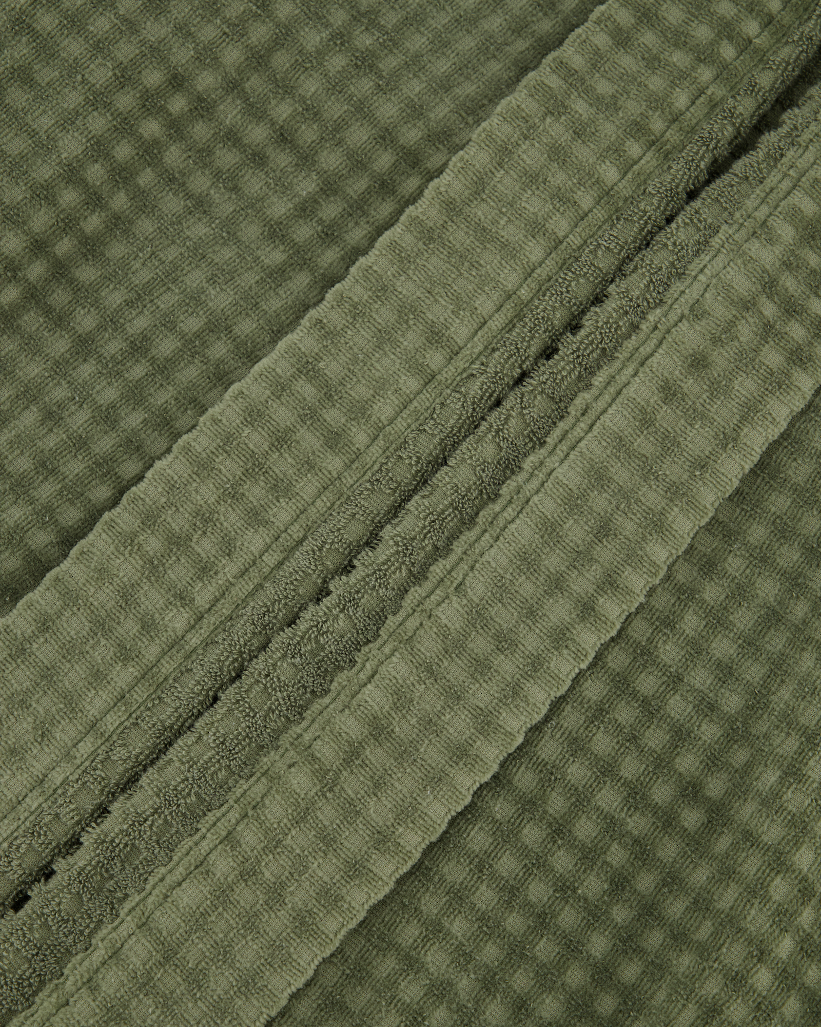 Cawö Bademäntel Herren Kimono Waffelpique 5508 field - 453