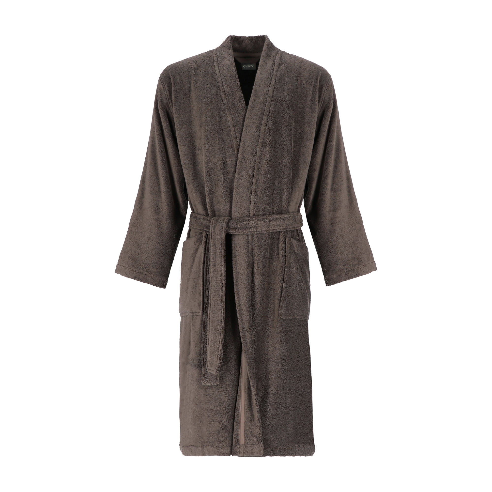 Cawö Home Bademäntel Herren Kimono Uni 828 pepper - 37