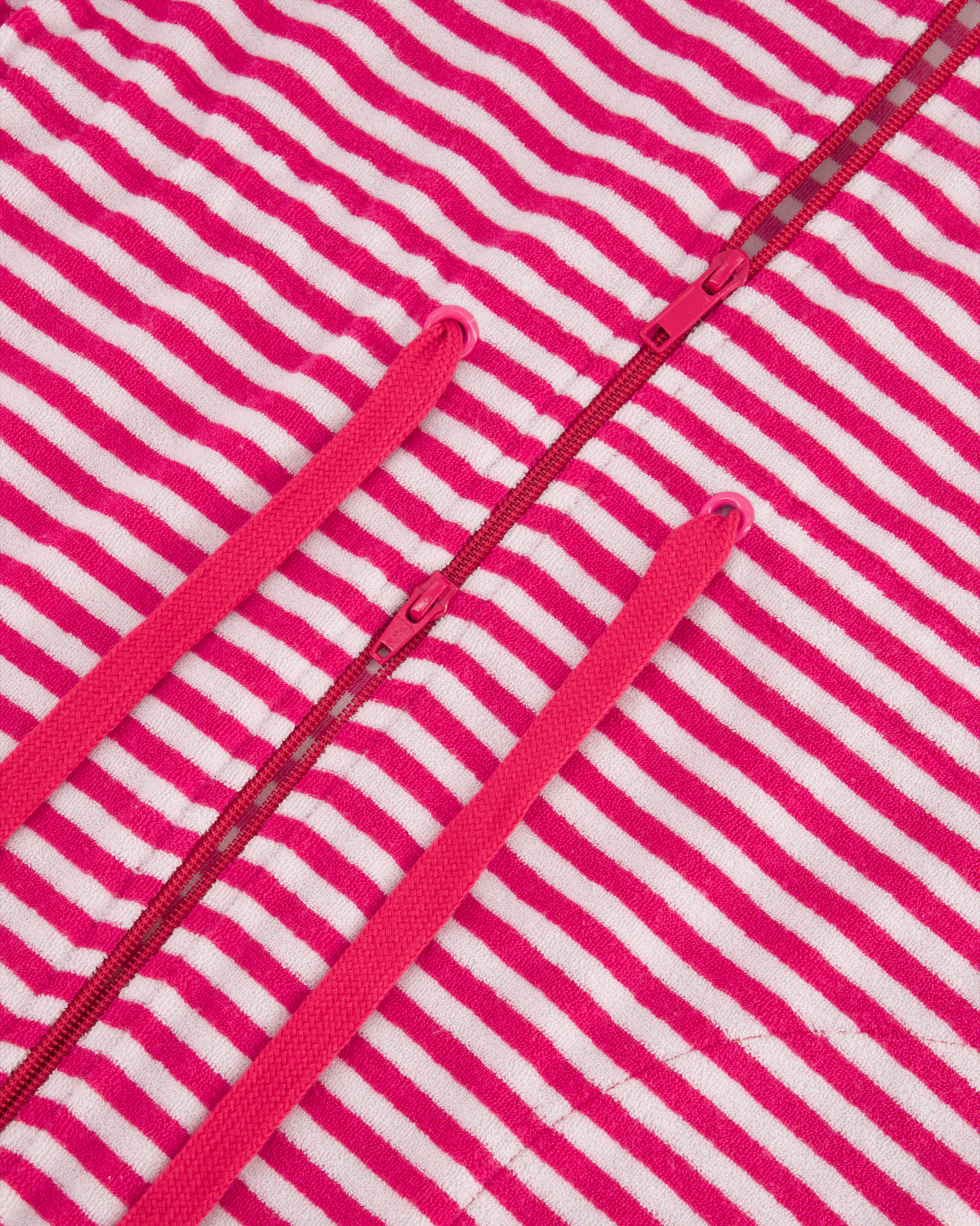 Cawö Home Bademäntel Damen kurz mit Kapuze Campus 834 - Farbe: pink - 27 - S