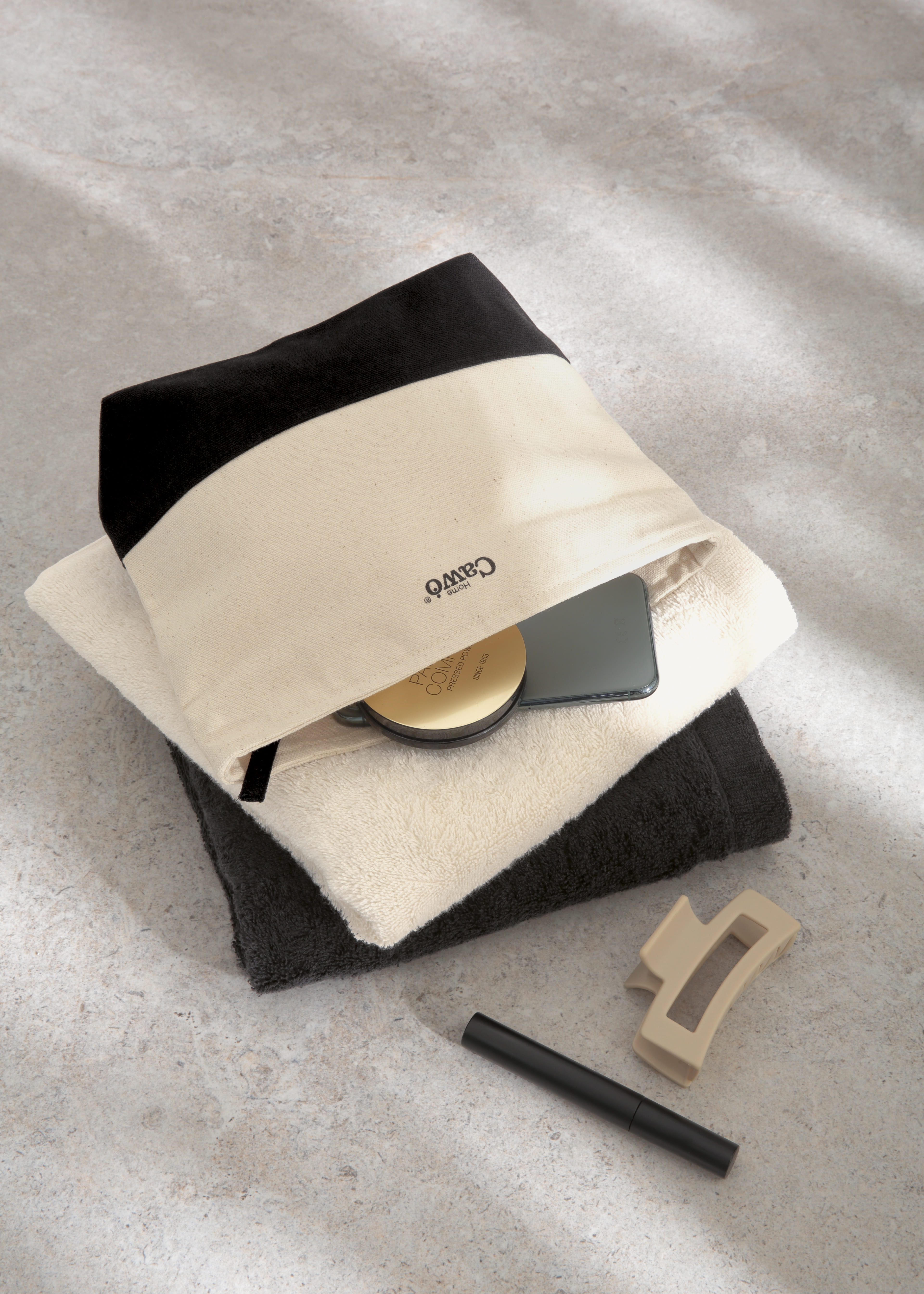 Cawö Home Kulturtaschen Accessory Bag 55707 türkis - 13 - 18x26 cm