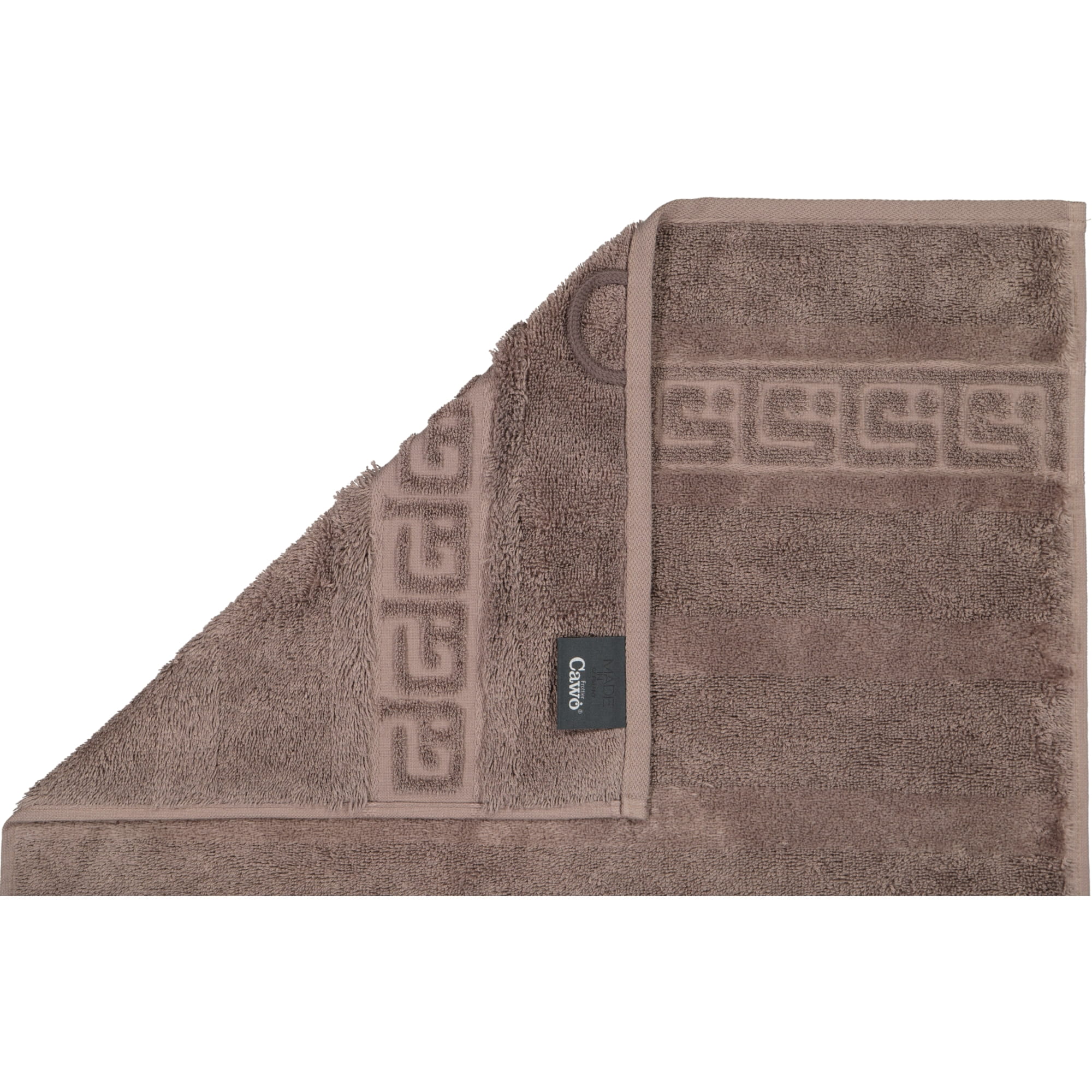Cawö Handtücher Noblesse Uni 1001 walnuss - 348 - Duschtuch 80x160 cm