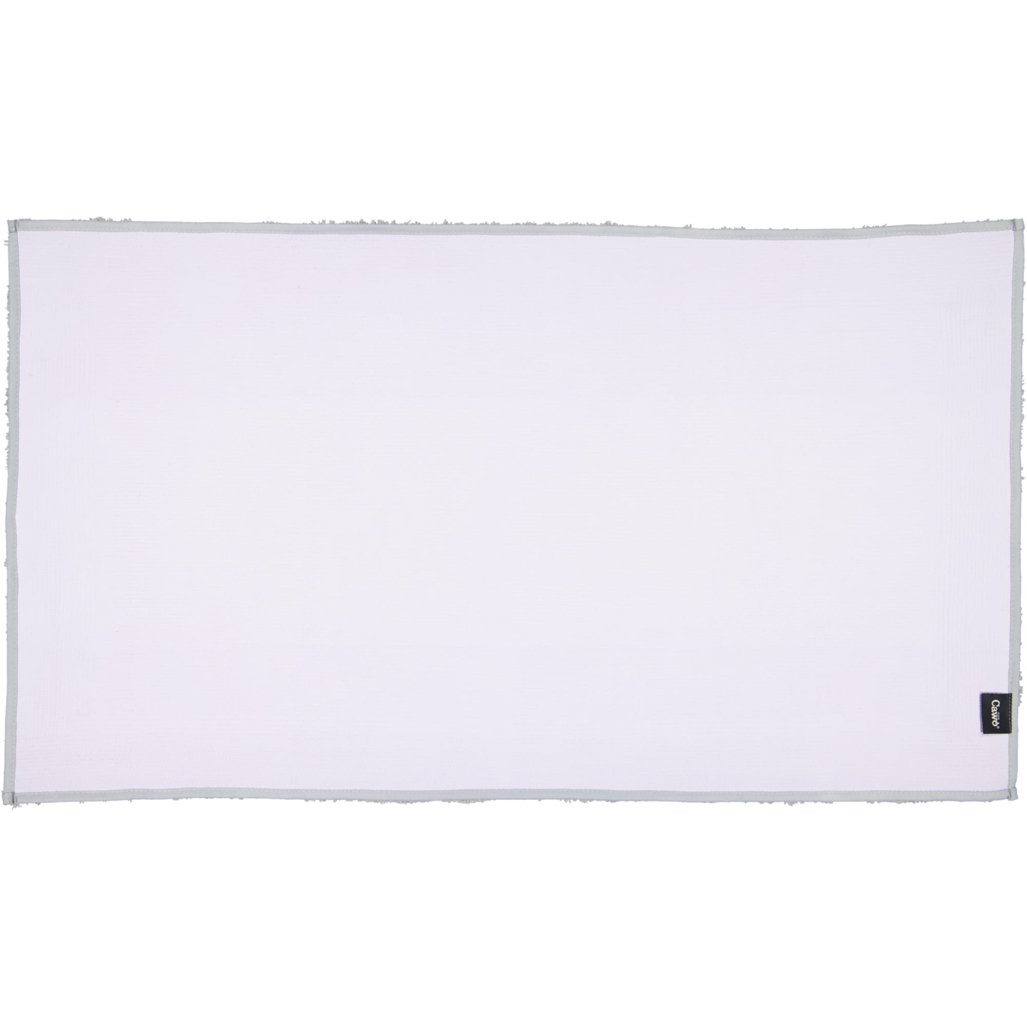 Cawö Home - Badteppich Luxury Home Two-Tone 590 - Farbe: platin - 76 - 70x120 cm