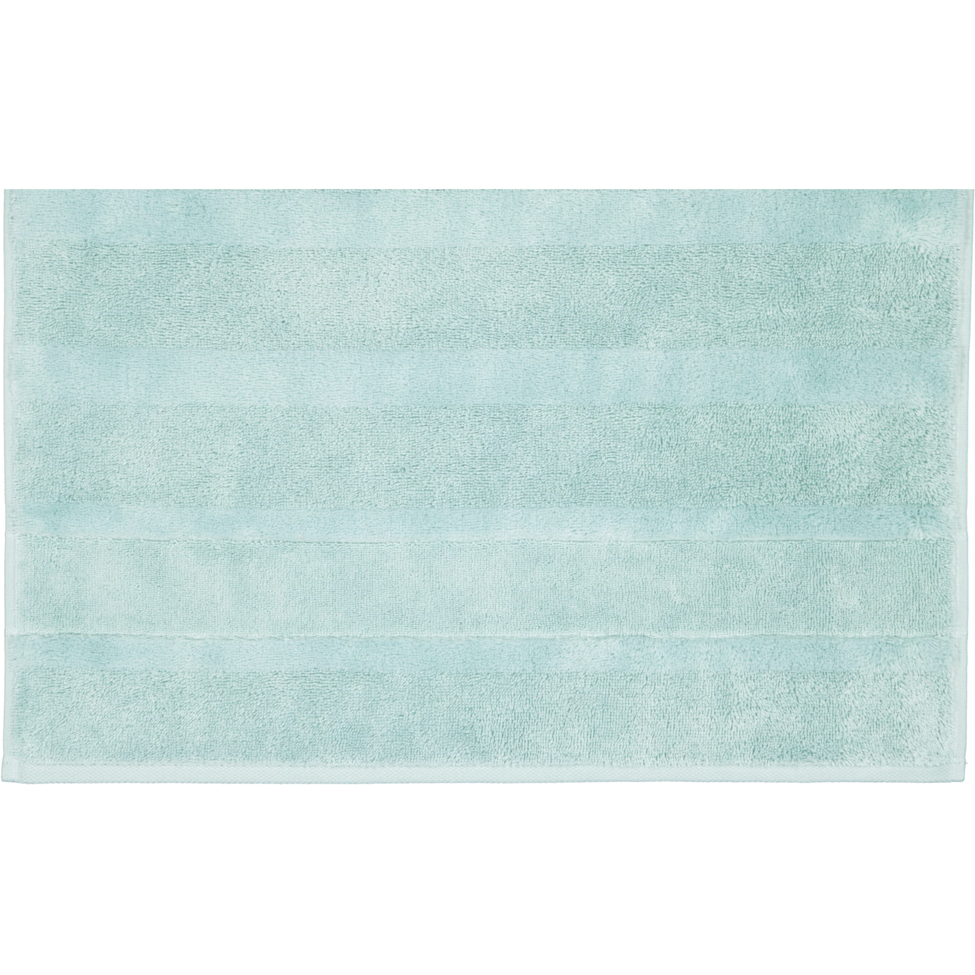 Cawö - Noblesse2 1002 - Farbe: seegrün - 455 - Seiflappen 30x30 cm