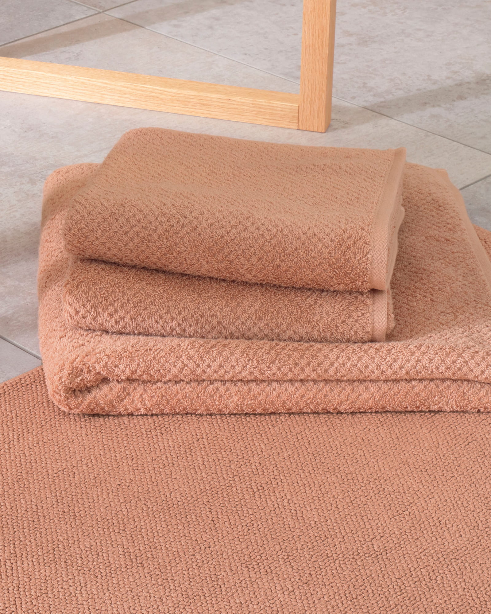 Cawö Home Badteppiche Loop 1007 zimt - 369 - 60x100 cm