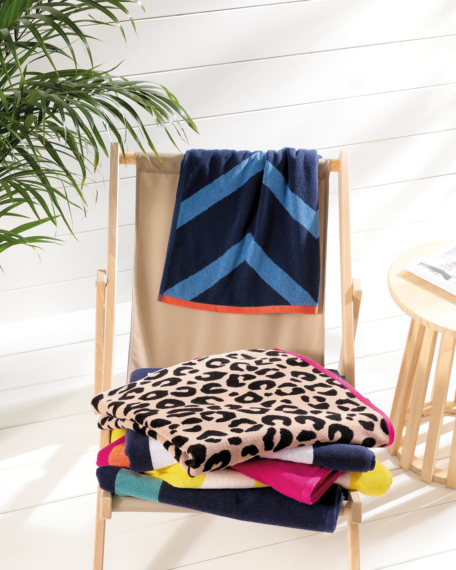 Cawö Home Strandtücher Beach Leo 5578 natural - 39 - 90x180 cm