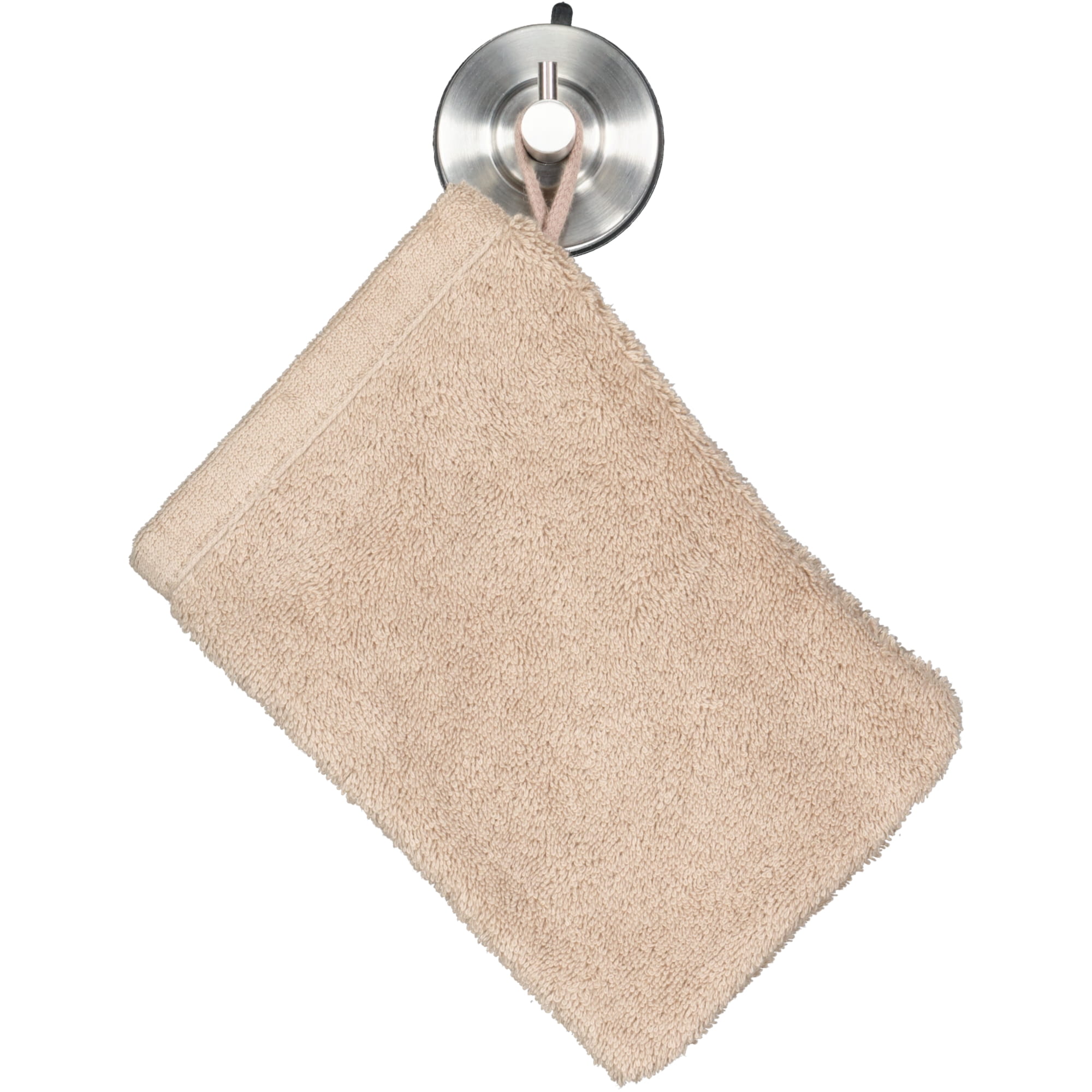Cawö Handtücher Lifestyle Uni 7007 mauve - 374 - Waschhandschuh 16x22 cm