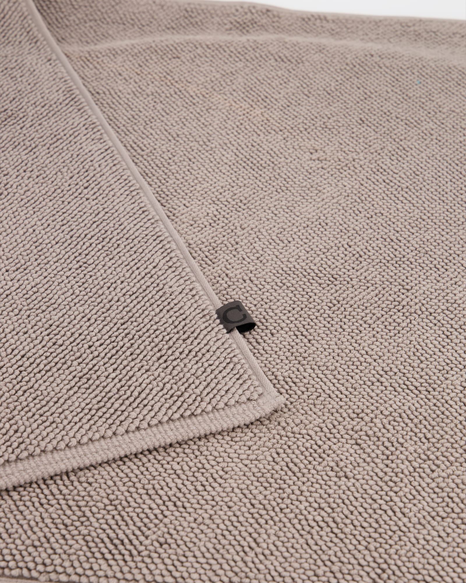 Cawö Home - Badteppich Loop 1007 - Farbe: graphit - 779 - 70x120 cm