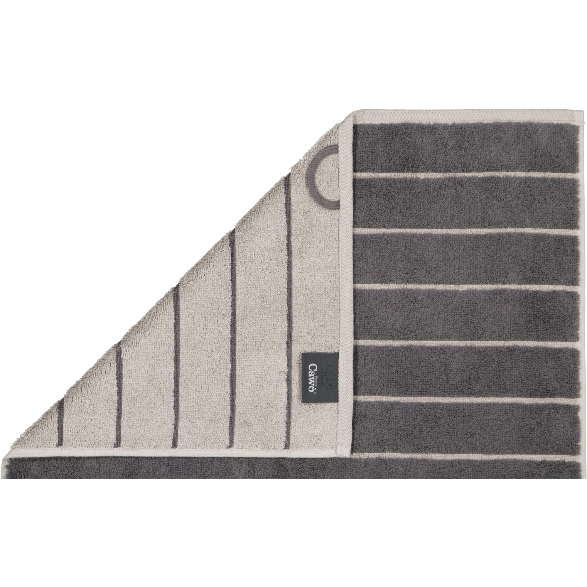 Cawö Handtücher Balance Doubleface 6232 anthrazit - 73