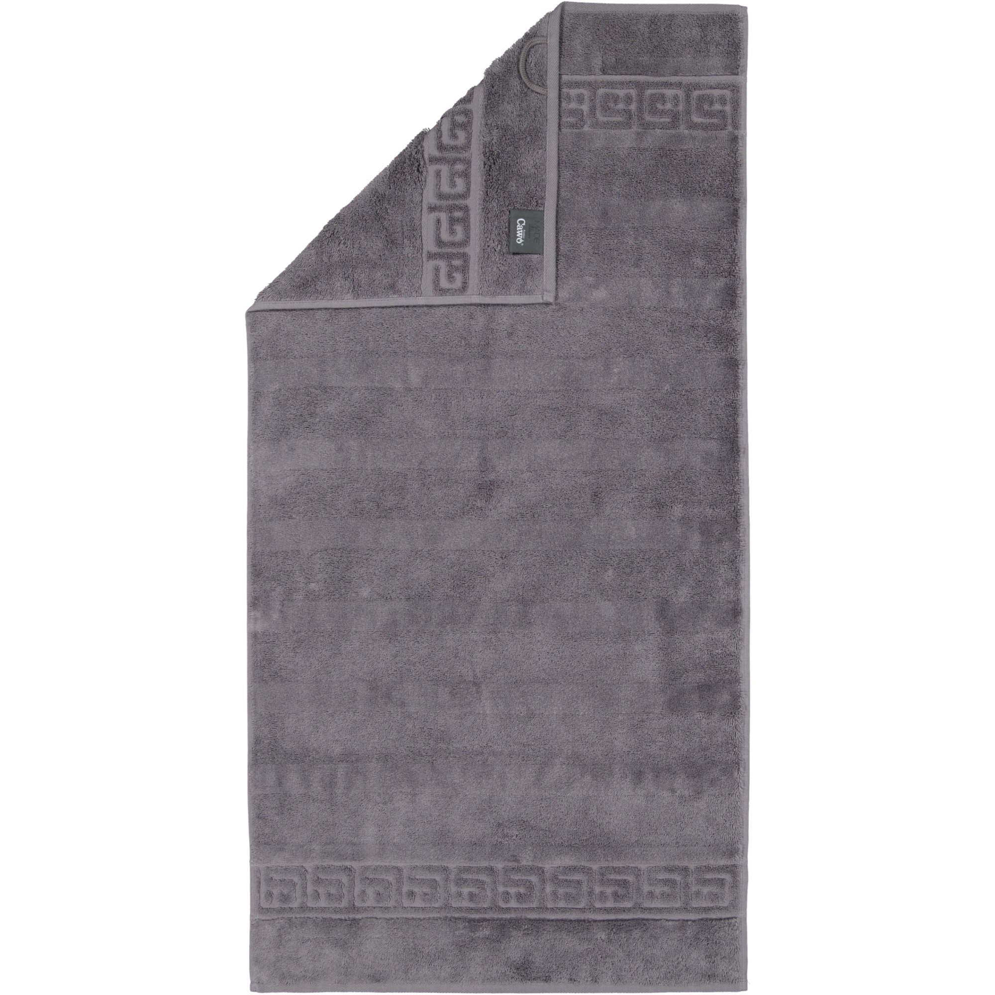 Cawö - Noblesse Uni 1001 - Farbe: 774 - anthrazit - Handtuch 50x100 cm