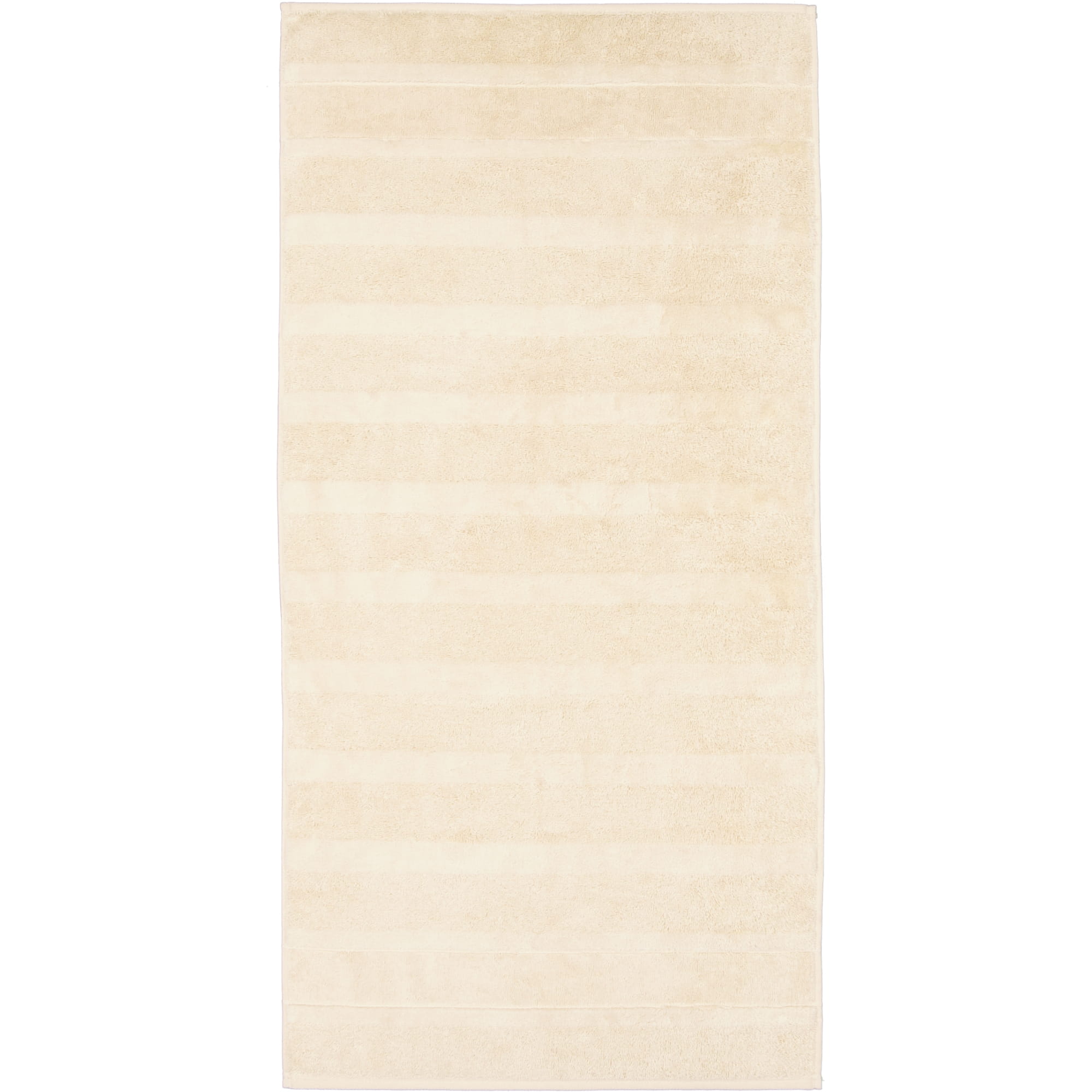 Cawö Handtücher Noblesse2 Uni 1002 beige - 370 - Handtuch 50x100 cm
