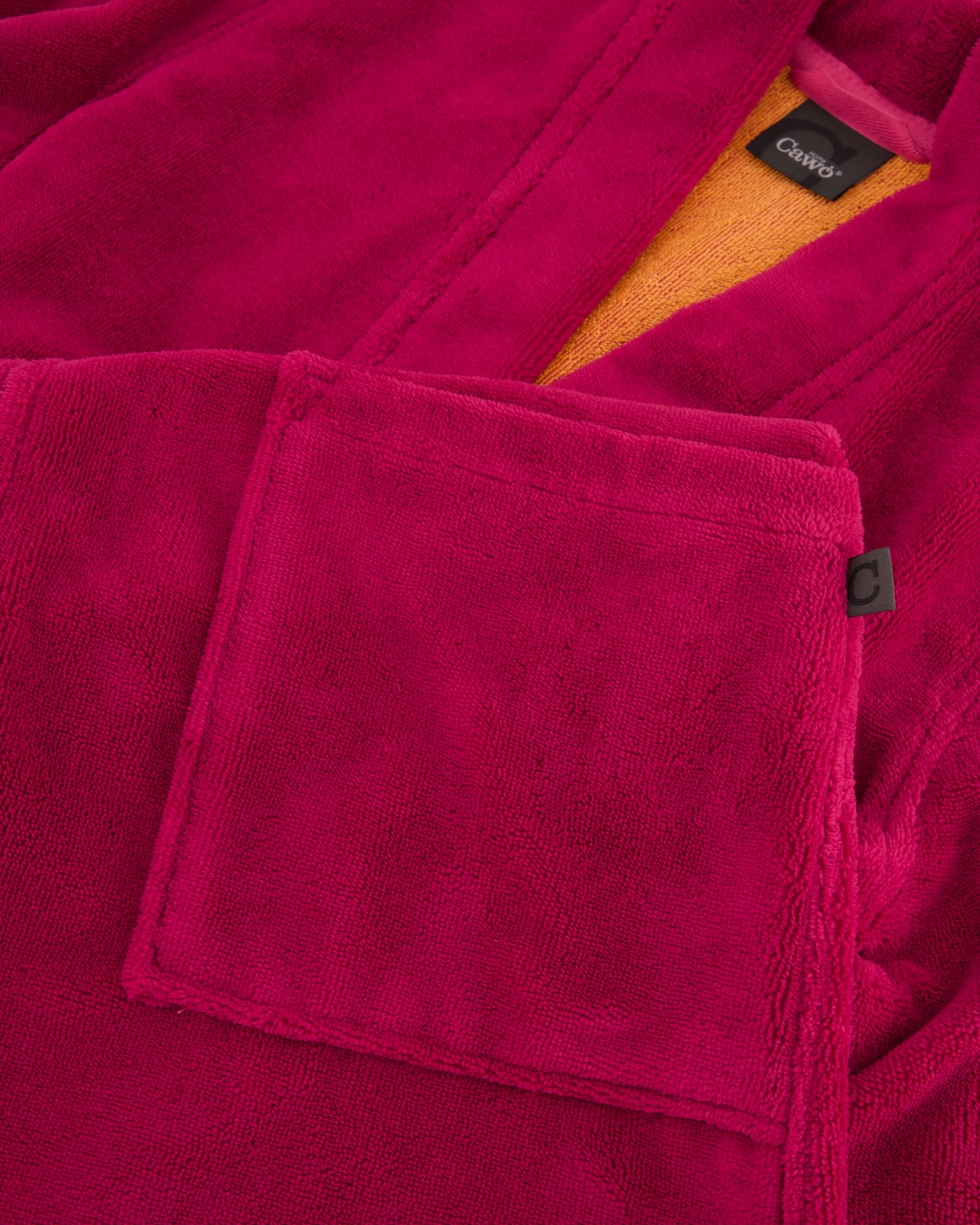 Cawö Home Bademäntel Damen Kimono Kimono 844 pink-orange - 23