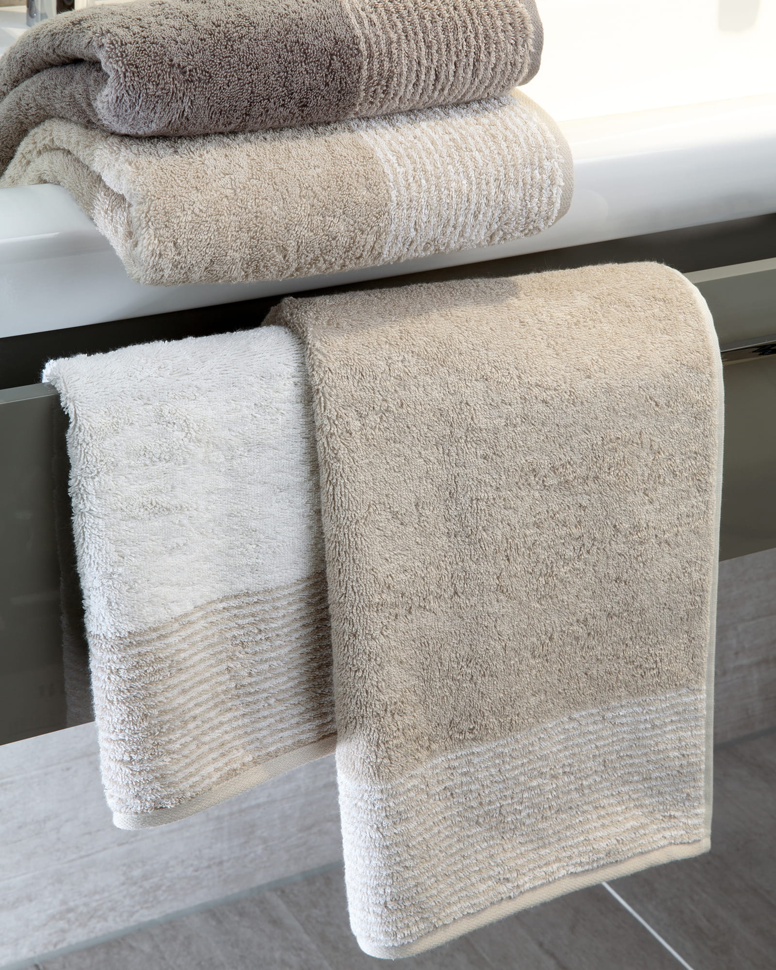 Cawö Handtücher Luxury Home Two-Tone 590 sand - 33