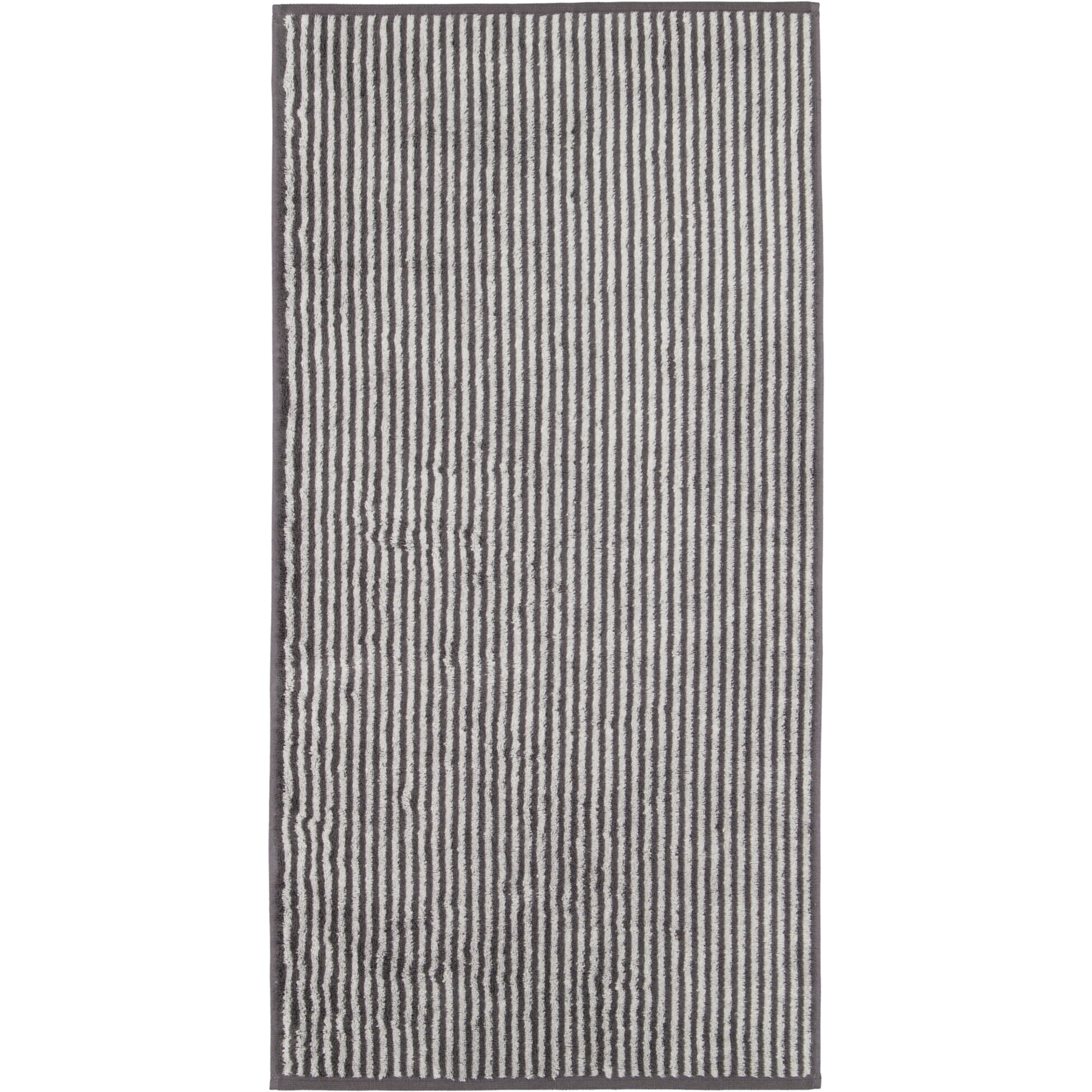 Cawö Handtücher Two-Tone Stripes 480 basalt - 73