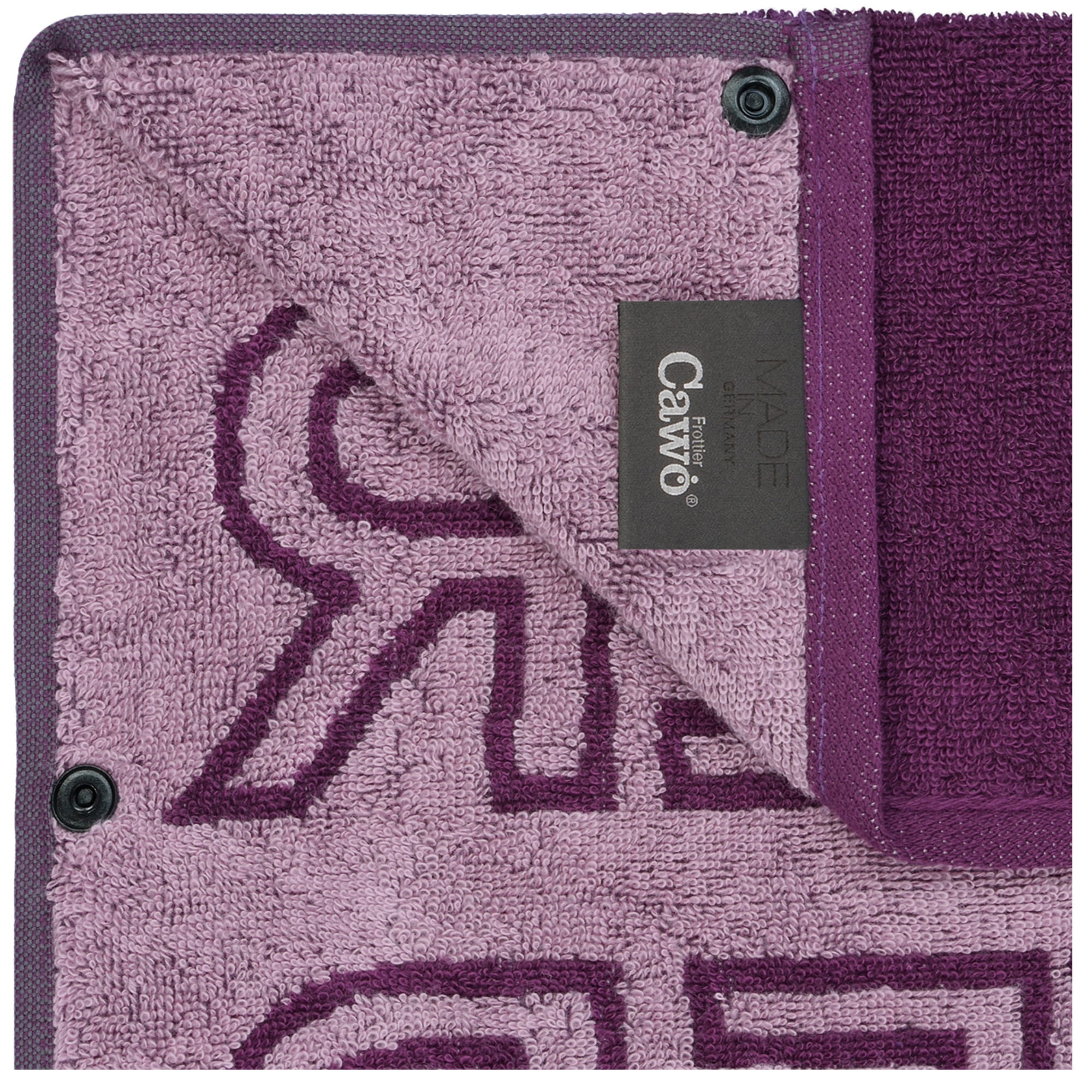 Cawö Fitness-Handtücher POWER 6293 purple - 88 - 50x130 cm