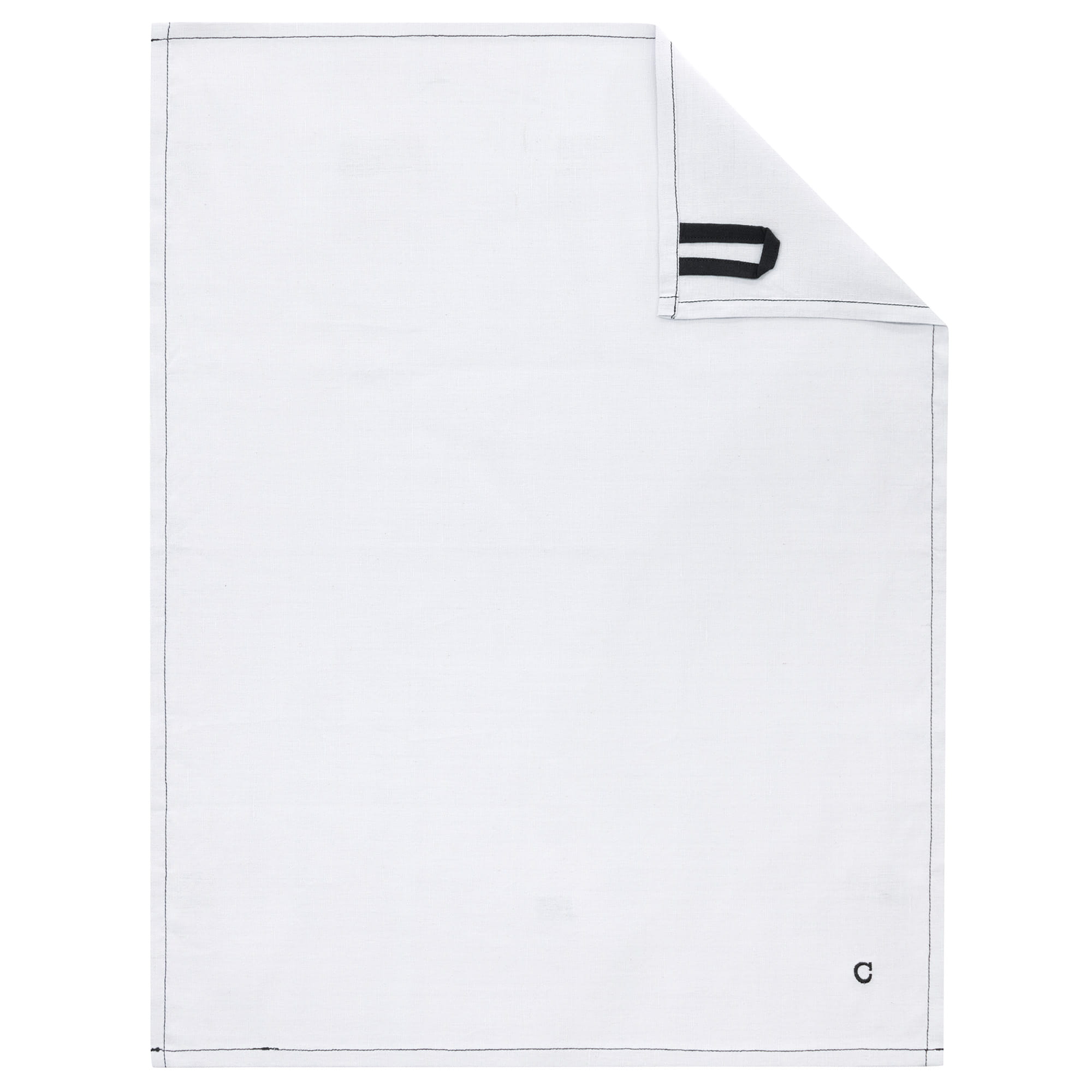 Cawö Cuisine Zoom Uni 124 - Geschirrtuch 50x70 cm - Farbe: sterling - 721