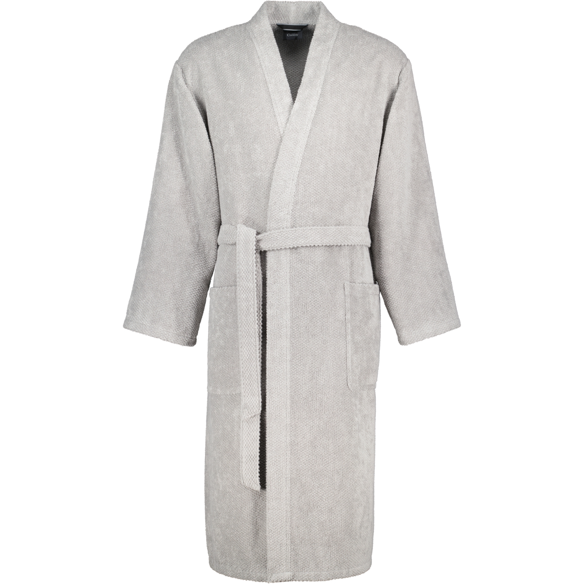 Cawö Herren Bademantel Pure 5622 - Farbe: stein - 727