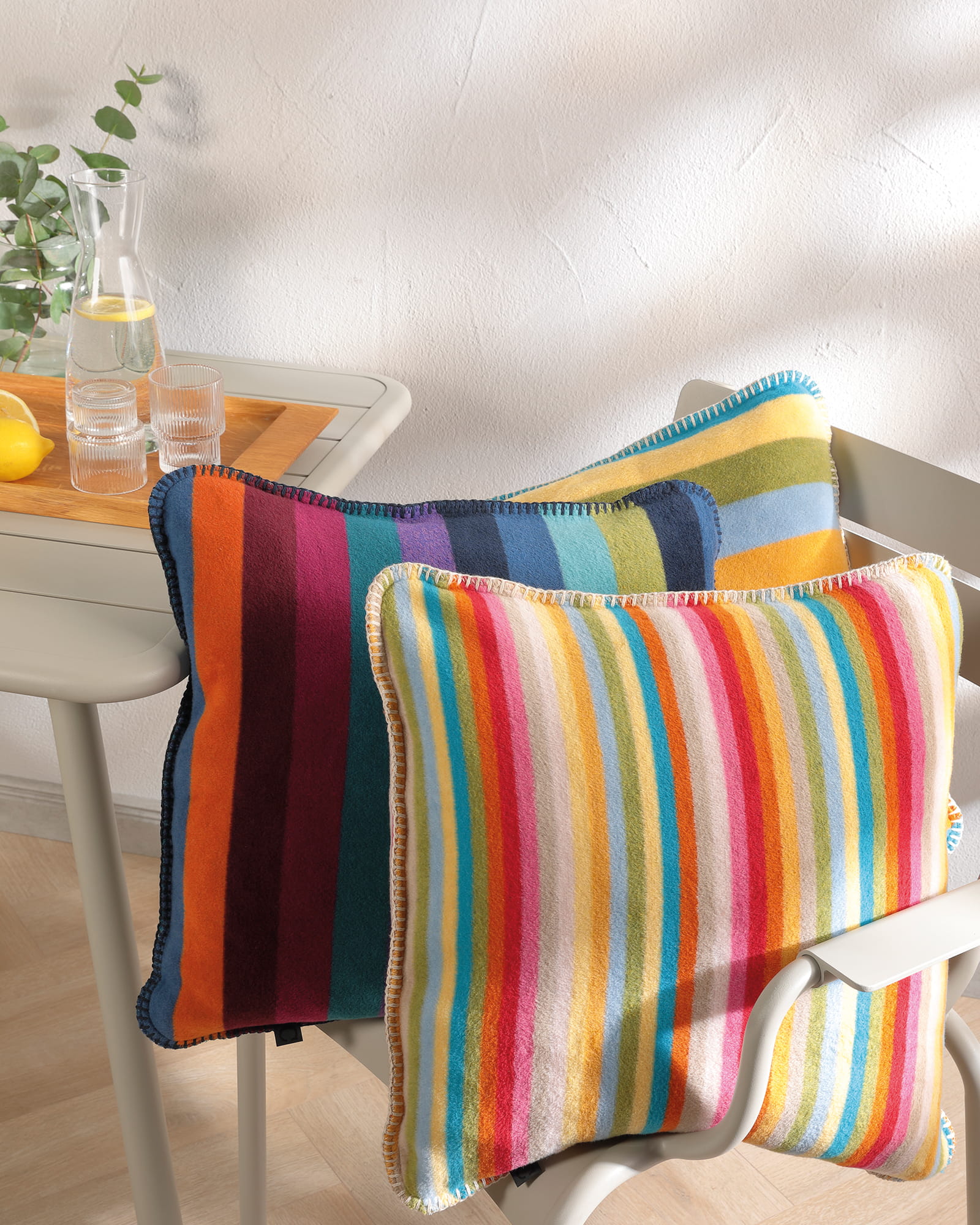 Cawö Hamamtücher Lifestyle Streifen 5506 multicolor - 25 - 90x180 cm