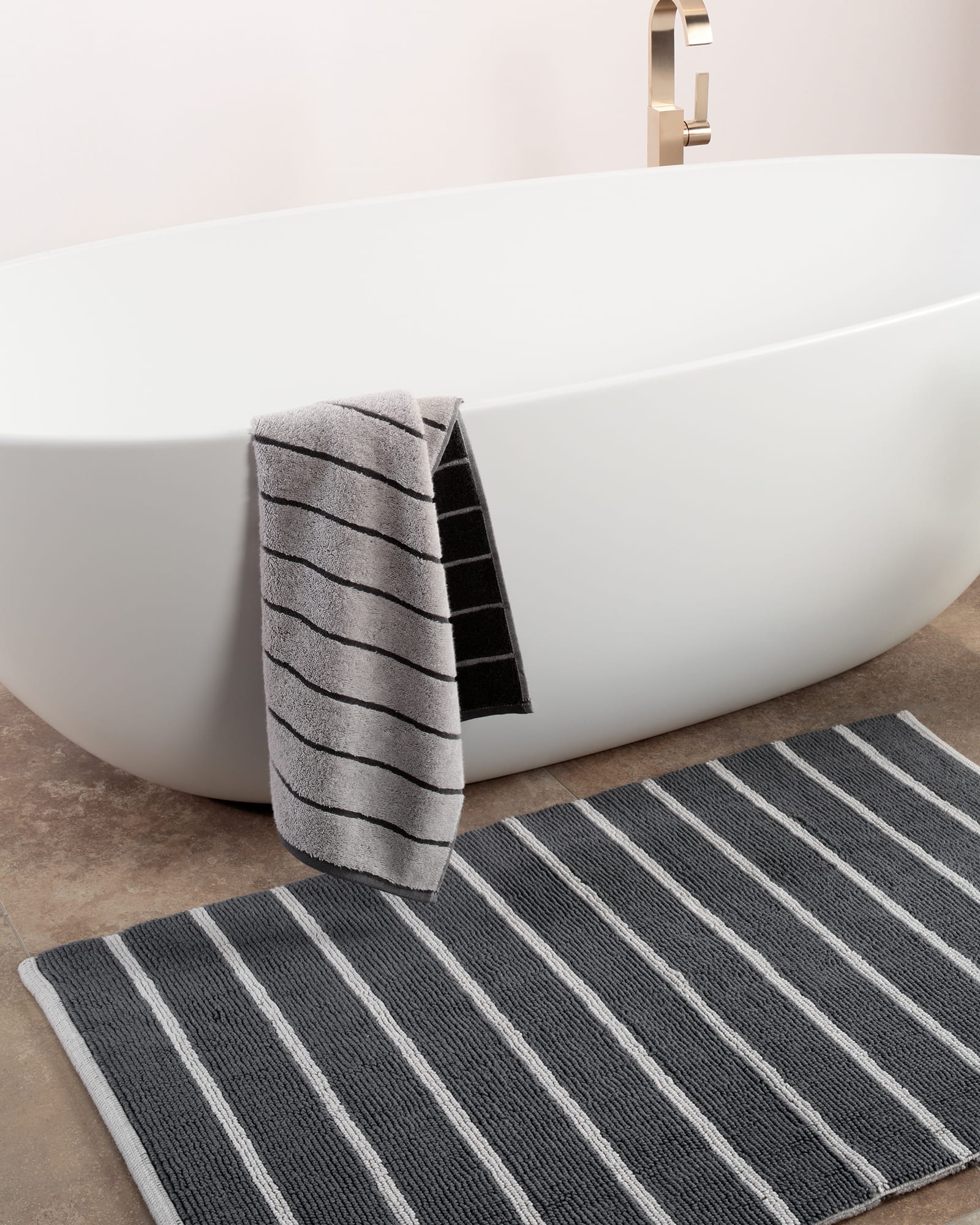 Cawö Handtücher Balance Doubleface 6232 platin - 77 - Duschtuch 80x150 cm