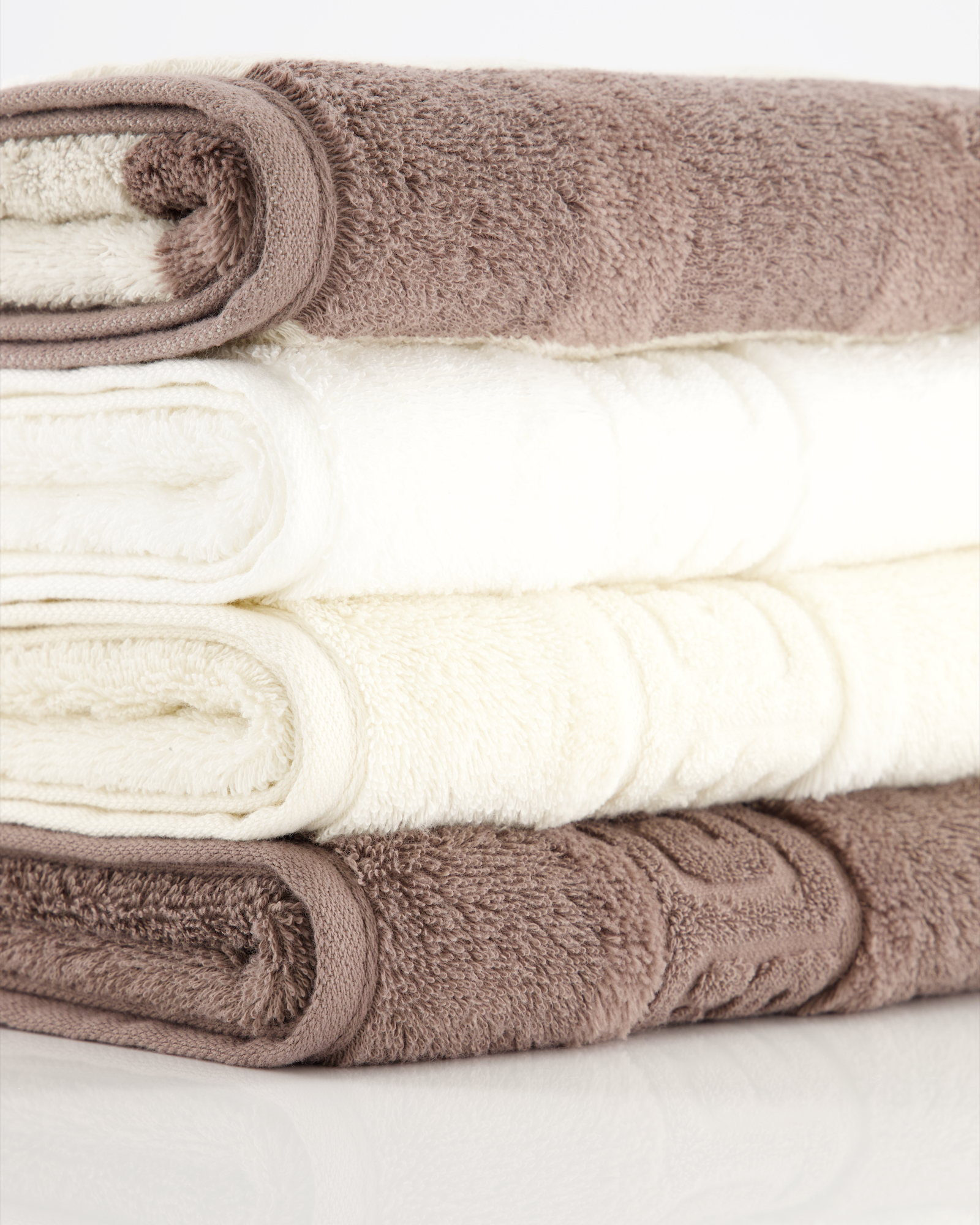 Cawö Handtücher Noblesse Stripe 1087 walnuss - 30 - Handtuch 50x100 cm