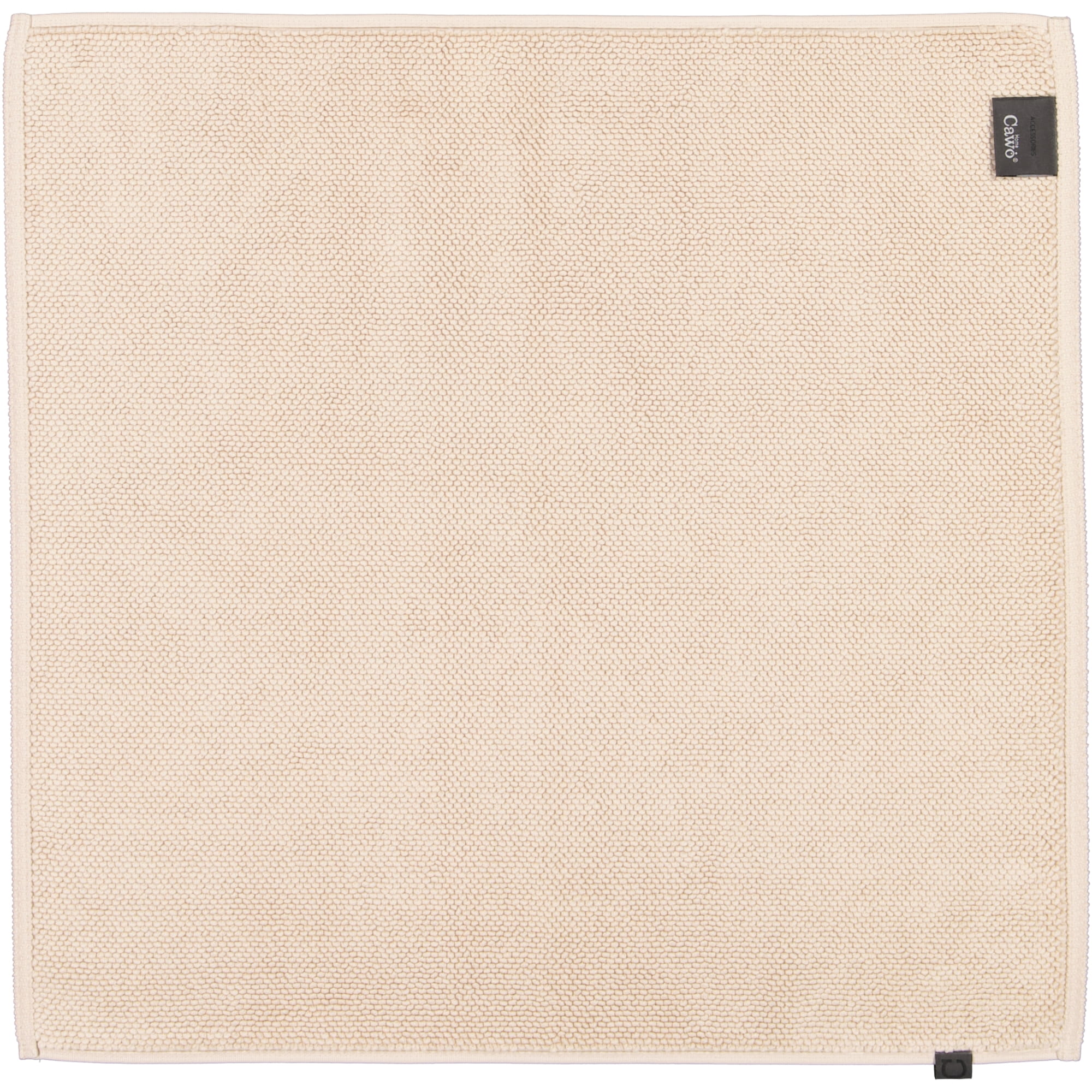 Cawö Home Badteppiche Loop 1007 beige - 370 - 60x60 cm