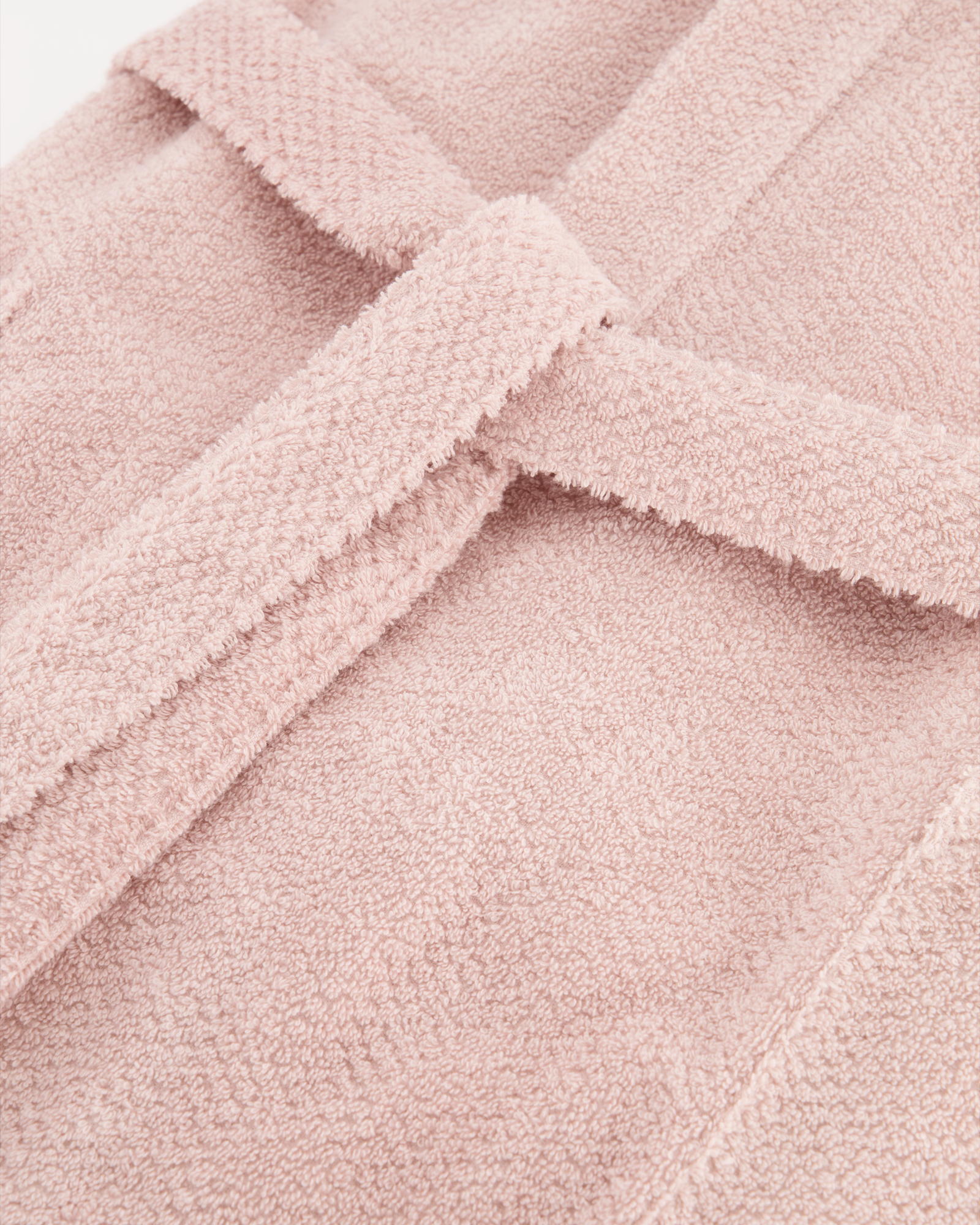 Cawö Damen Bademantel Kapuze Pure 5223 - Farbe: puder - 383