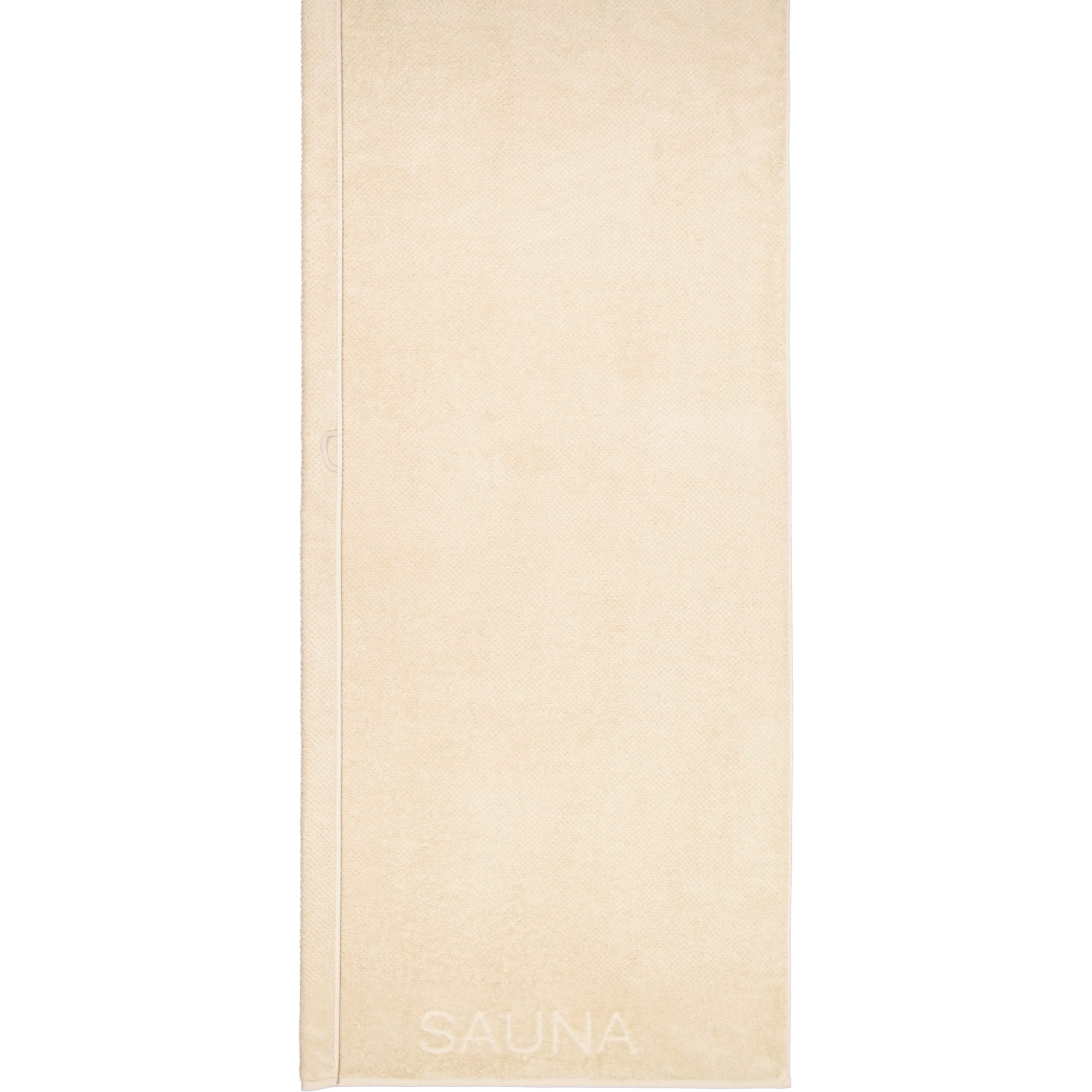 Cawö Saunatücher Pure 6501 beige - 370 - 80x200 cm