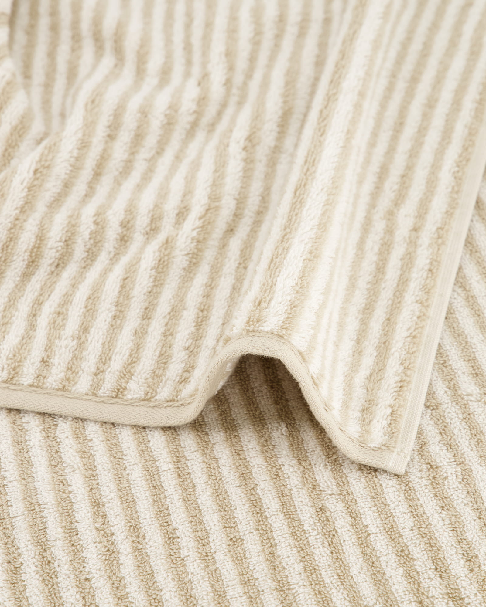 Cawö Handtücher Two-Tone Stripes 480 sand - 33