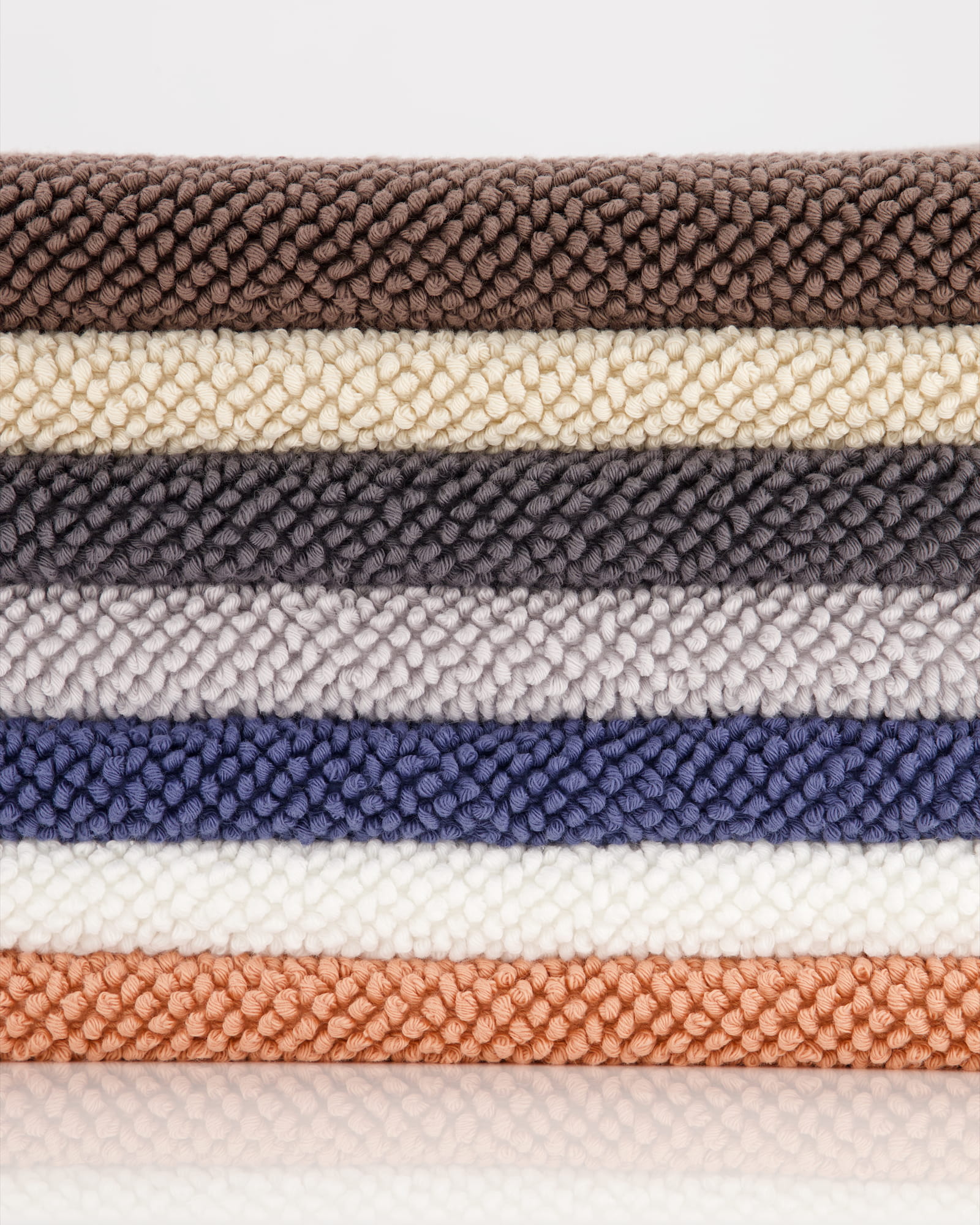 Cawö Home - Badteppich Loop 1007 - Farbe: platin - 705 - 70x120 cm