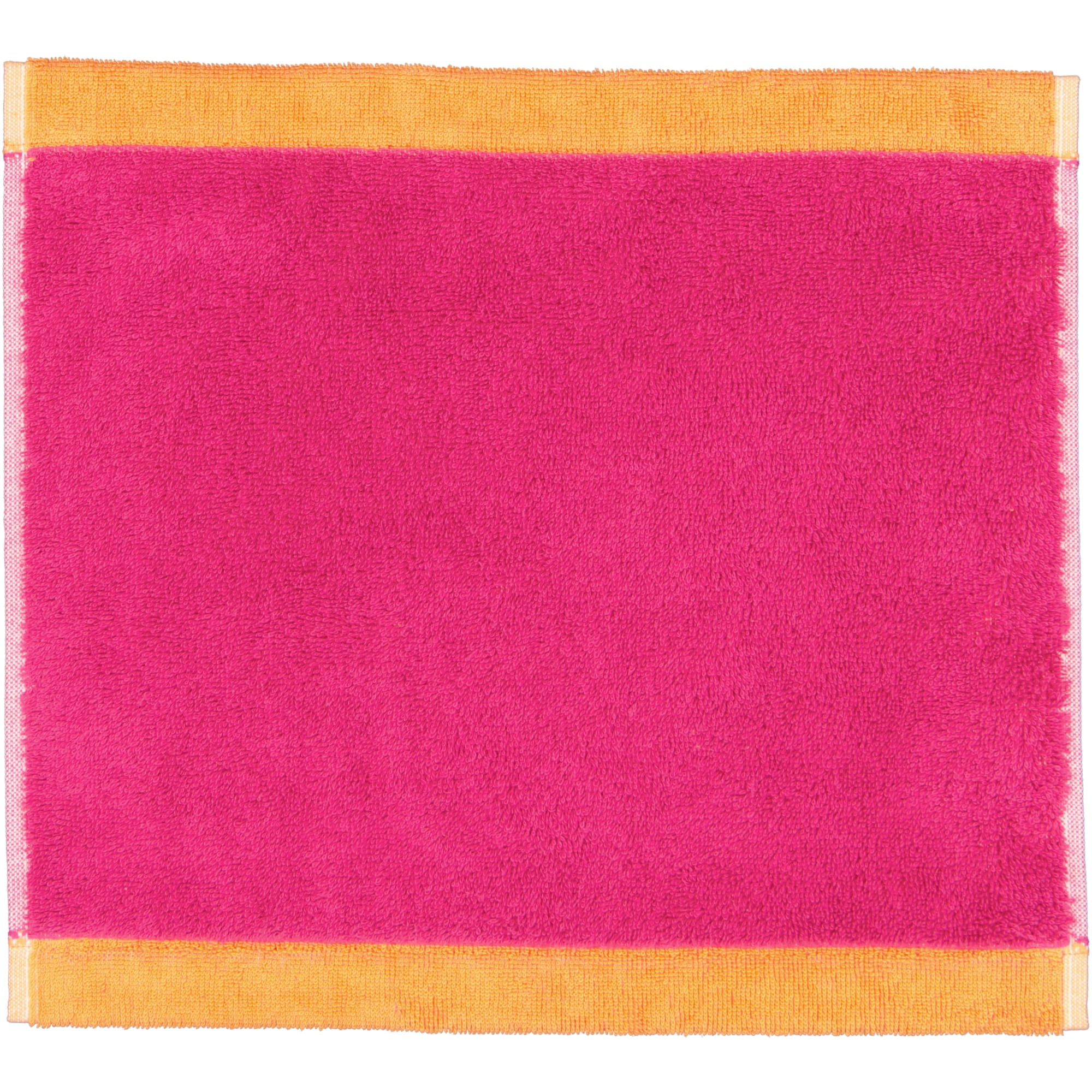 Cawö Handtücher Lifestyle Splash 7071 pink/mandarine - 23 - Seiflappen 30x30 cm