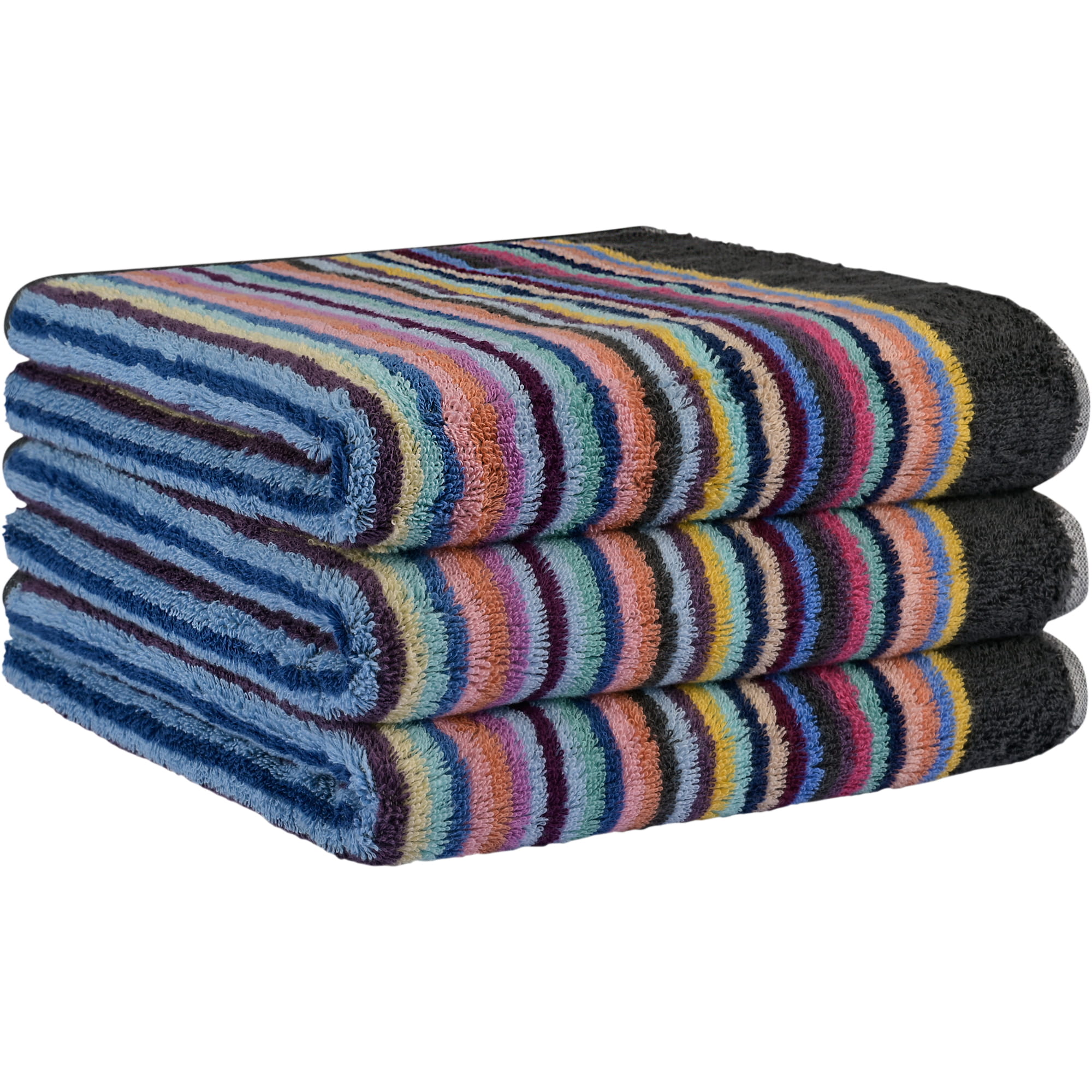 Cawö Handtücher Remake Streifen 2022 anthrazit-multicolor - 18