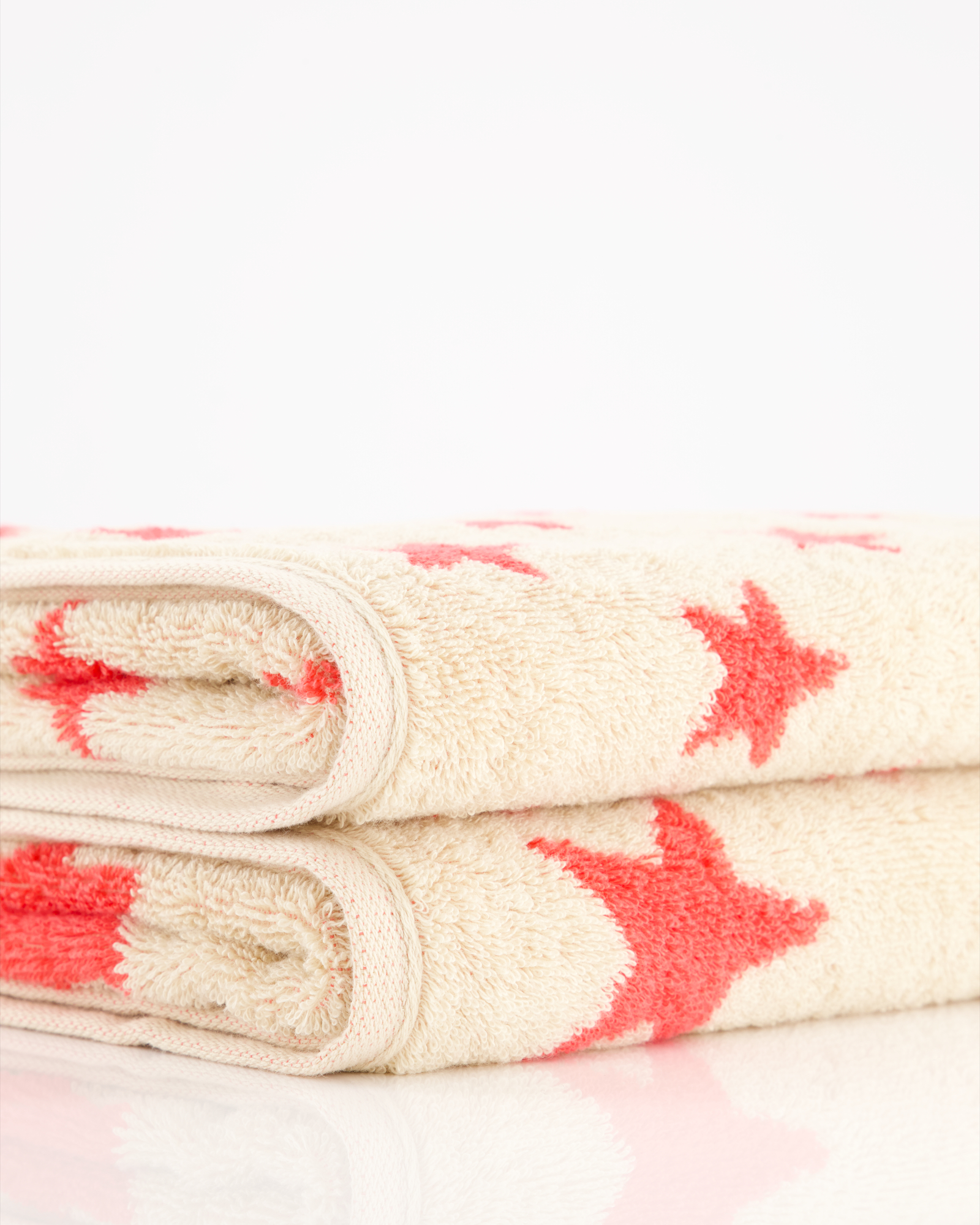 Cawö Handtücher NEW STARS Sterne groß 6260 beige/pink - 32