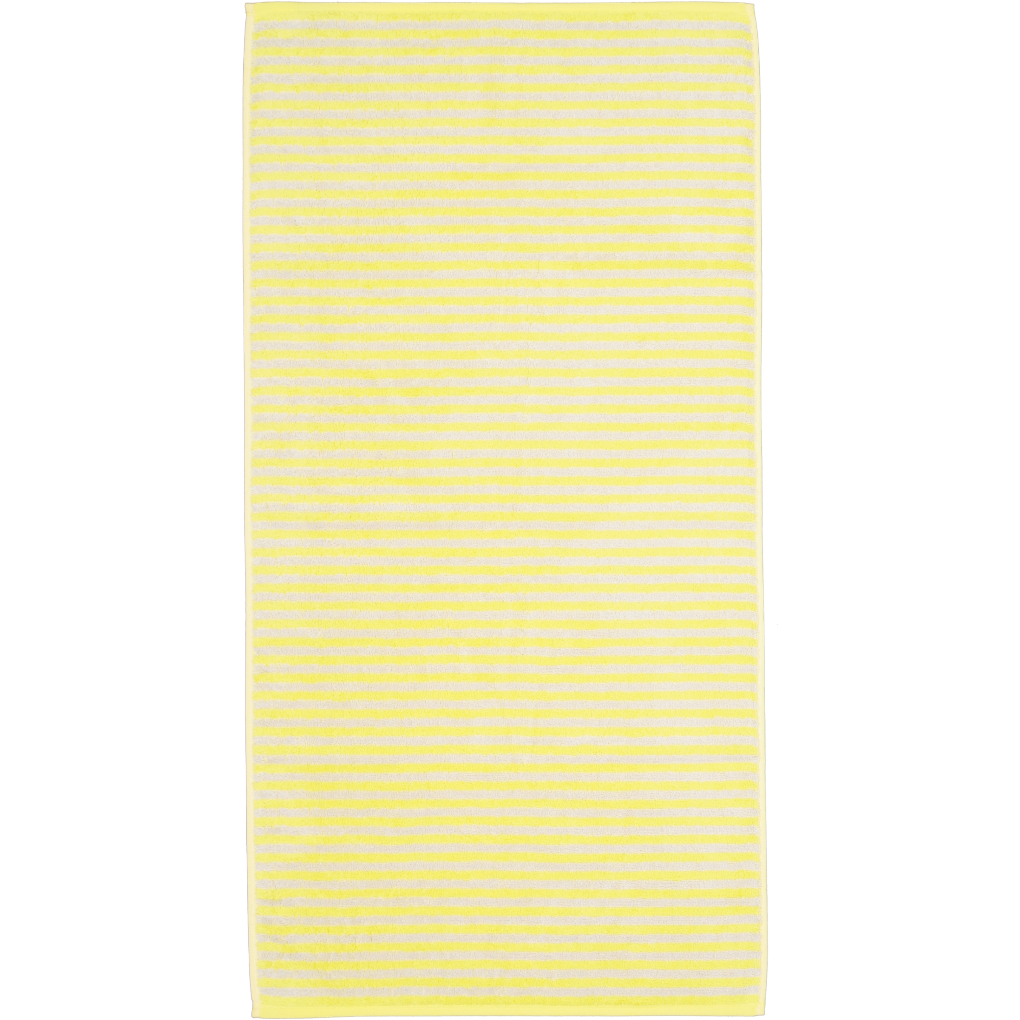 Cawö - Campus Ringel 955 - Farbe: lemon - 57 - Waschhandschuh 16x22 cm