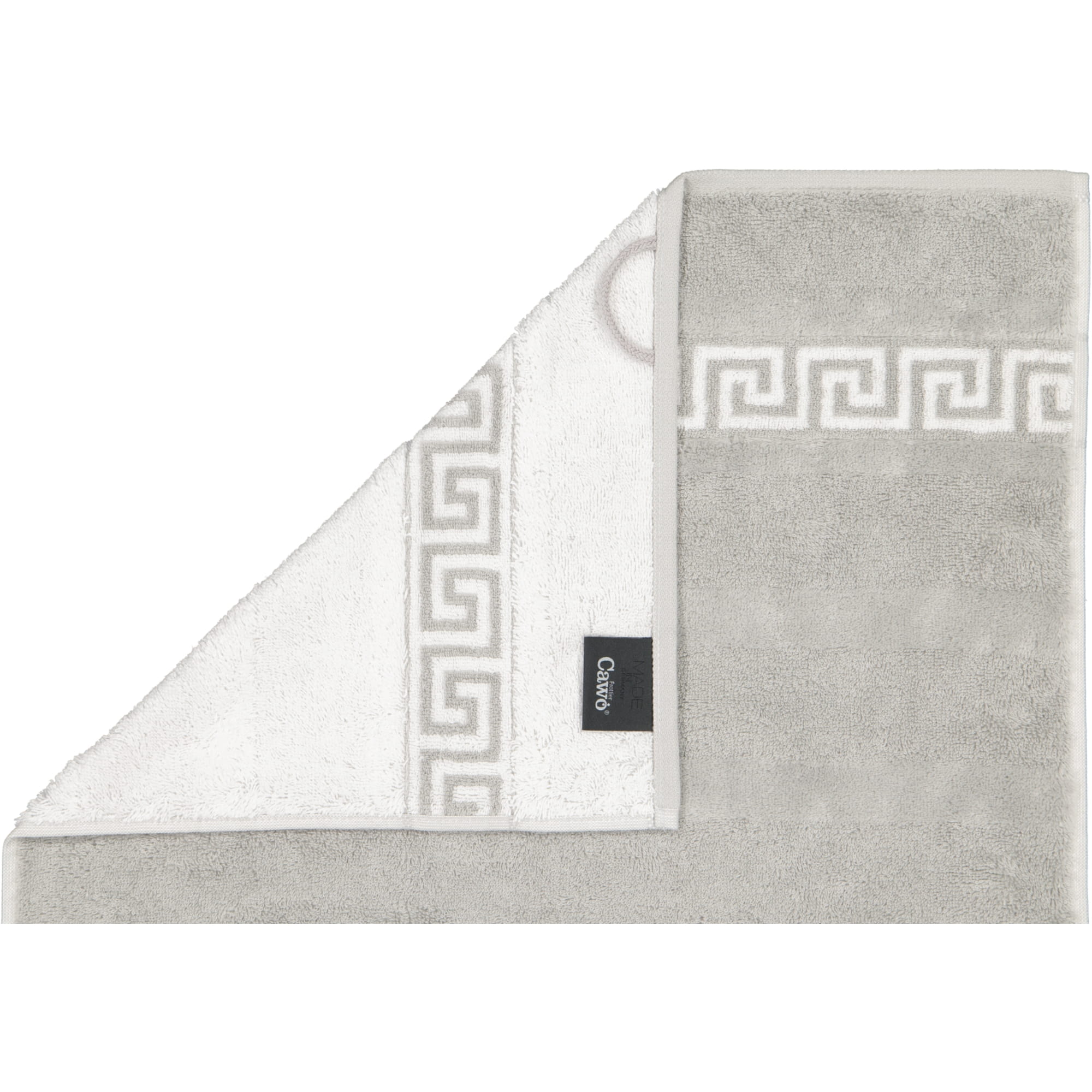 Cawö Handtücher Noblesse Duo 1003 - Farbe: platin - 76 - Waschhandschuh 16x22 cm