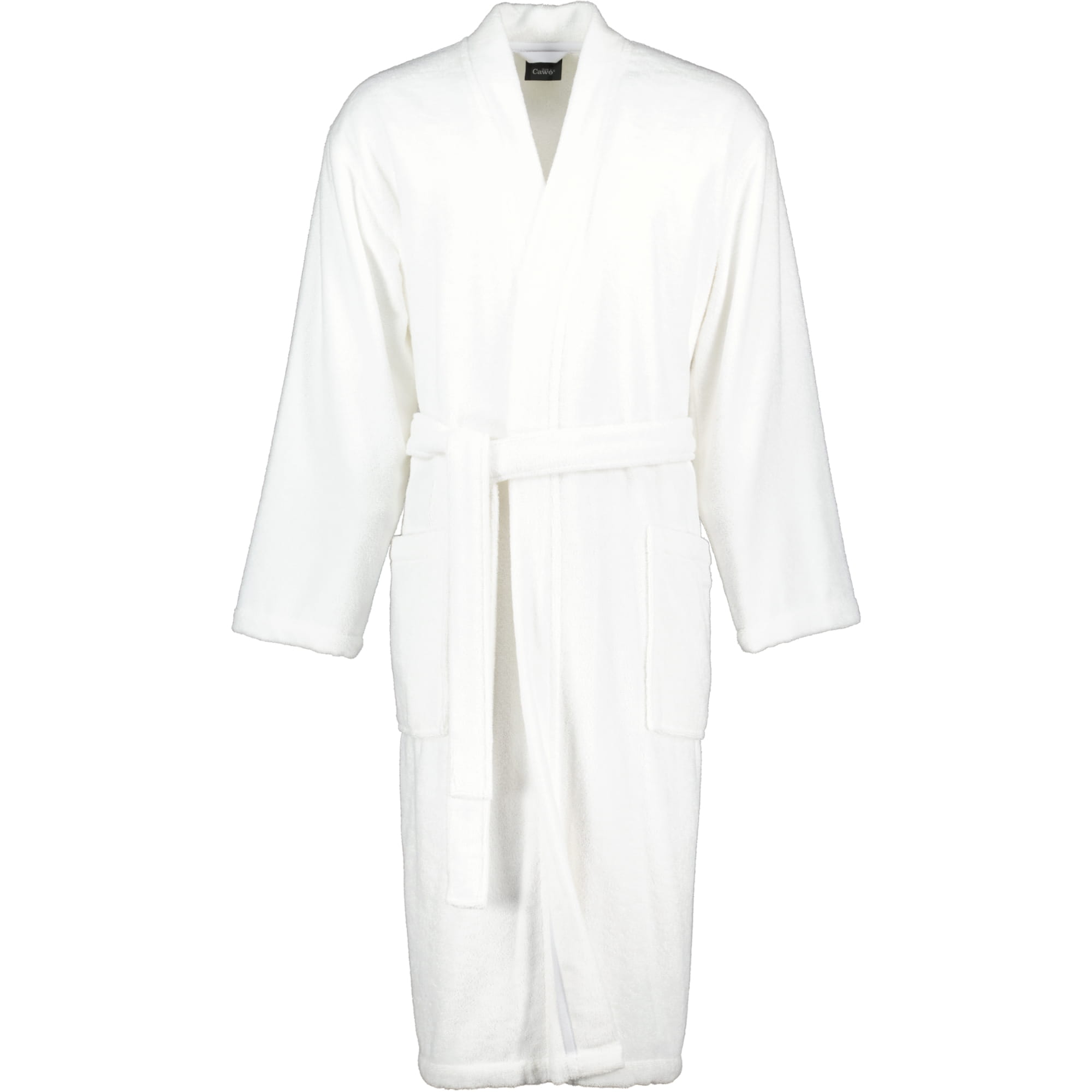 Cawö Home Herren Bademantel Kimono 828 - Farbe: weiß - 67