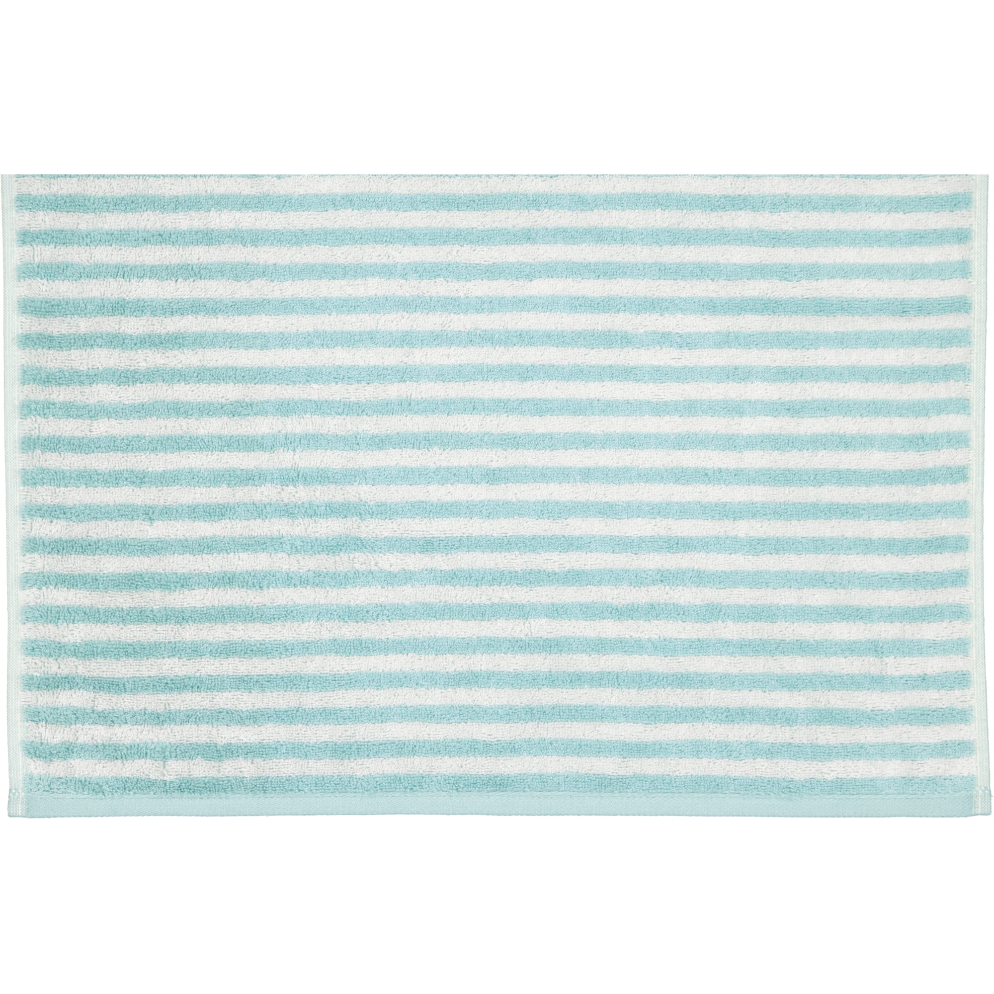 Cawö - Campus Ringel 955 - Farbe: seegrün - 40 - Gästetuch 30x50 cm